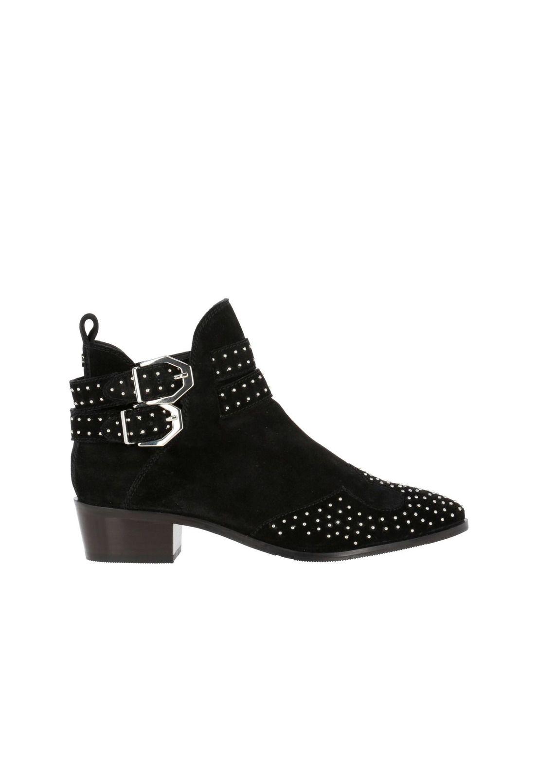 Botin Suede Denver Negro-2