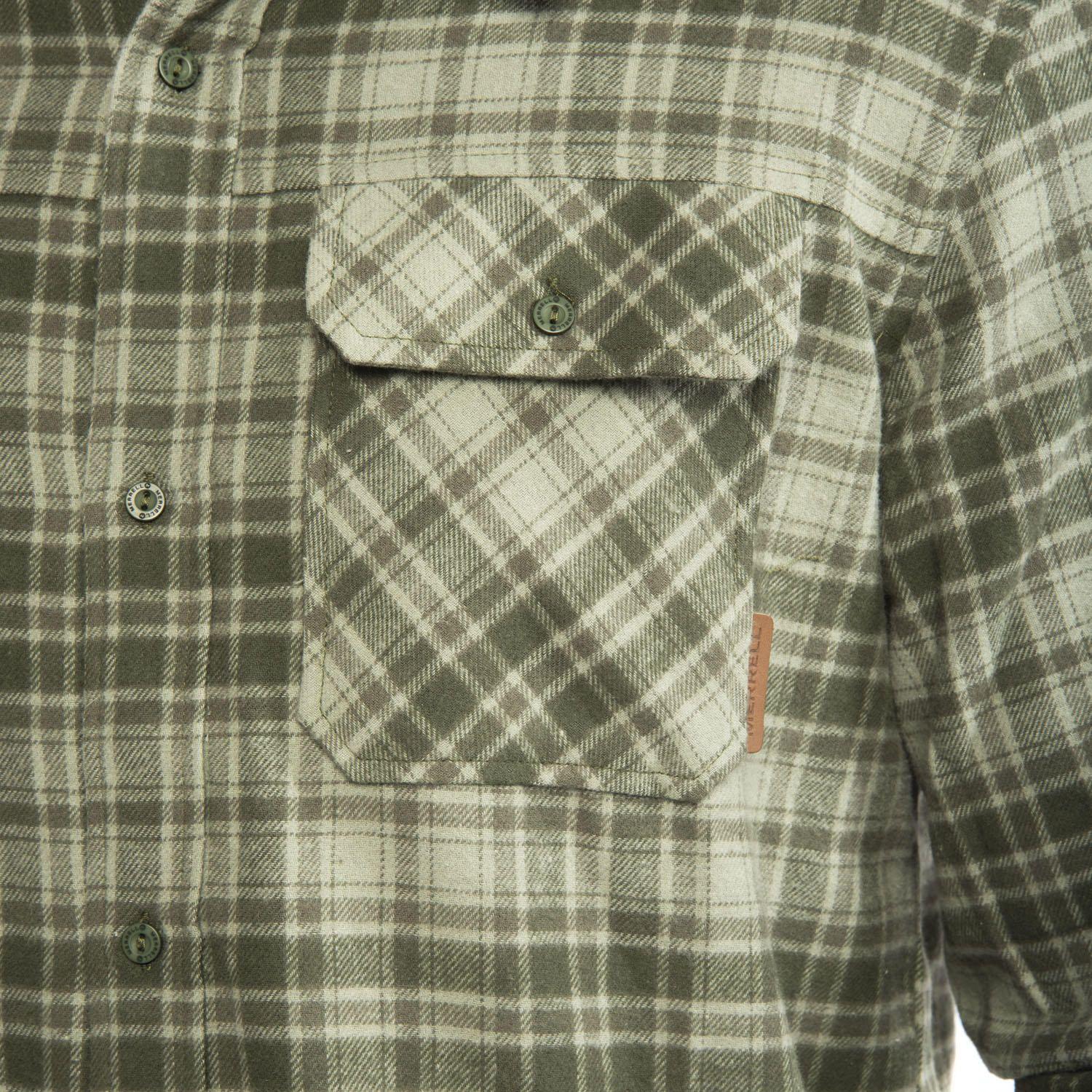 Camisa Hombre Franela Winter Verde-4