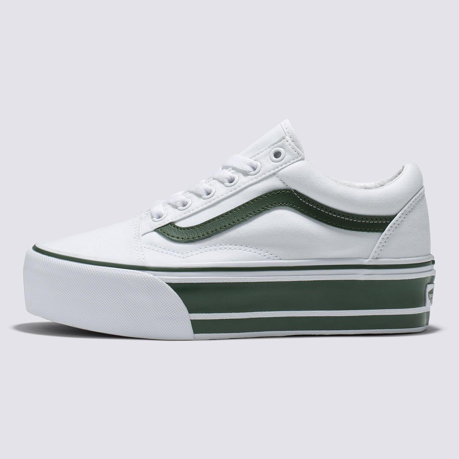 Zapatilla Ua Old Skool Stackfo Blanco Unisex-3