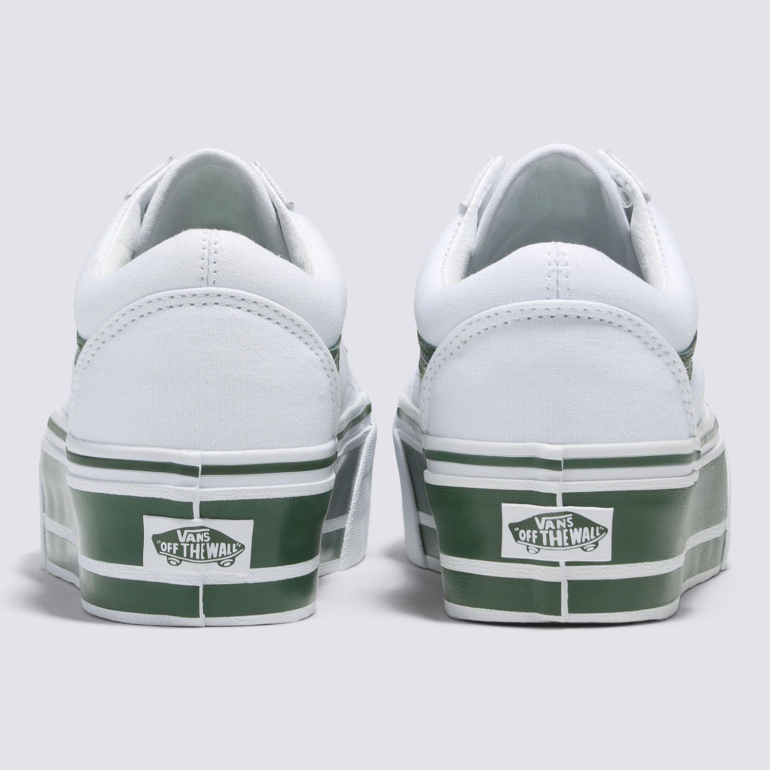 Zapatilla Ua Old Skool Stackfo Blanco Unisex-4