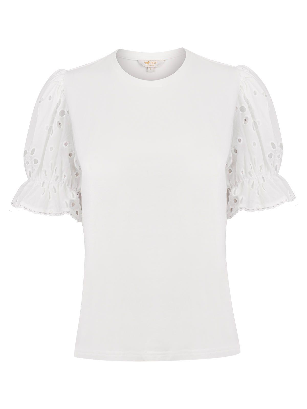 Polera Fibras Naturales Mujer Verbena Blanco-0