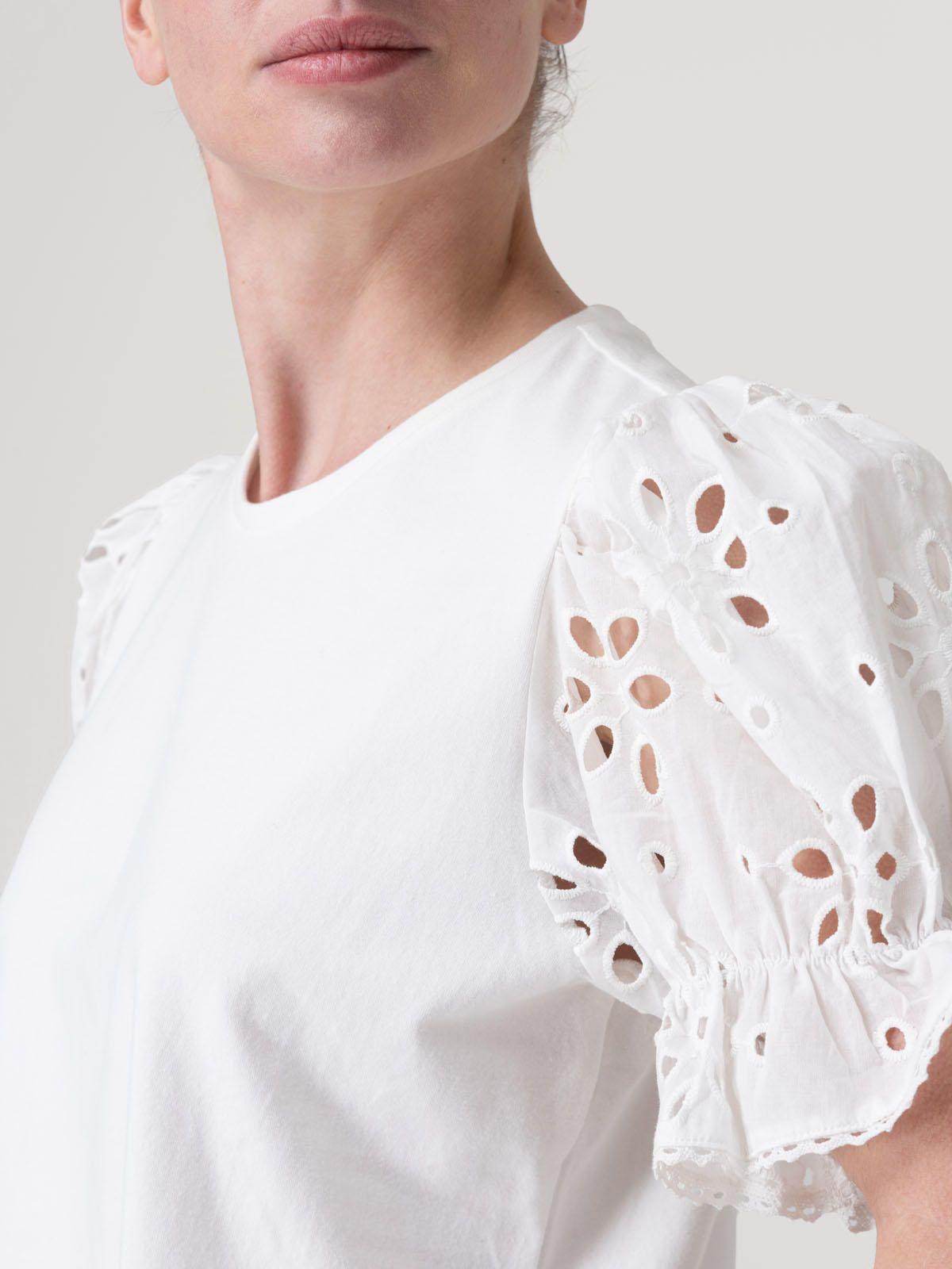 Polera Fibras Naturales Mujer Verbena Blanco-6