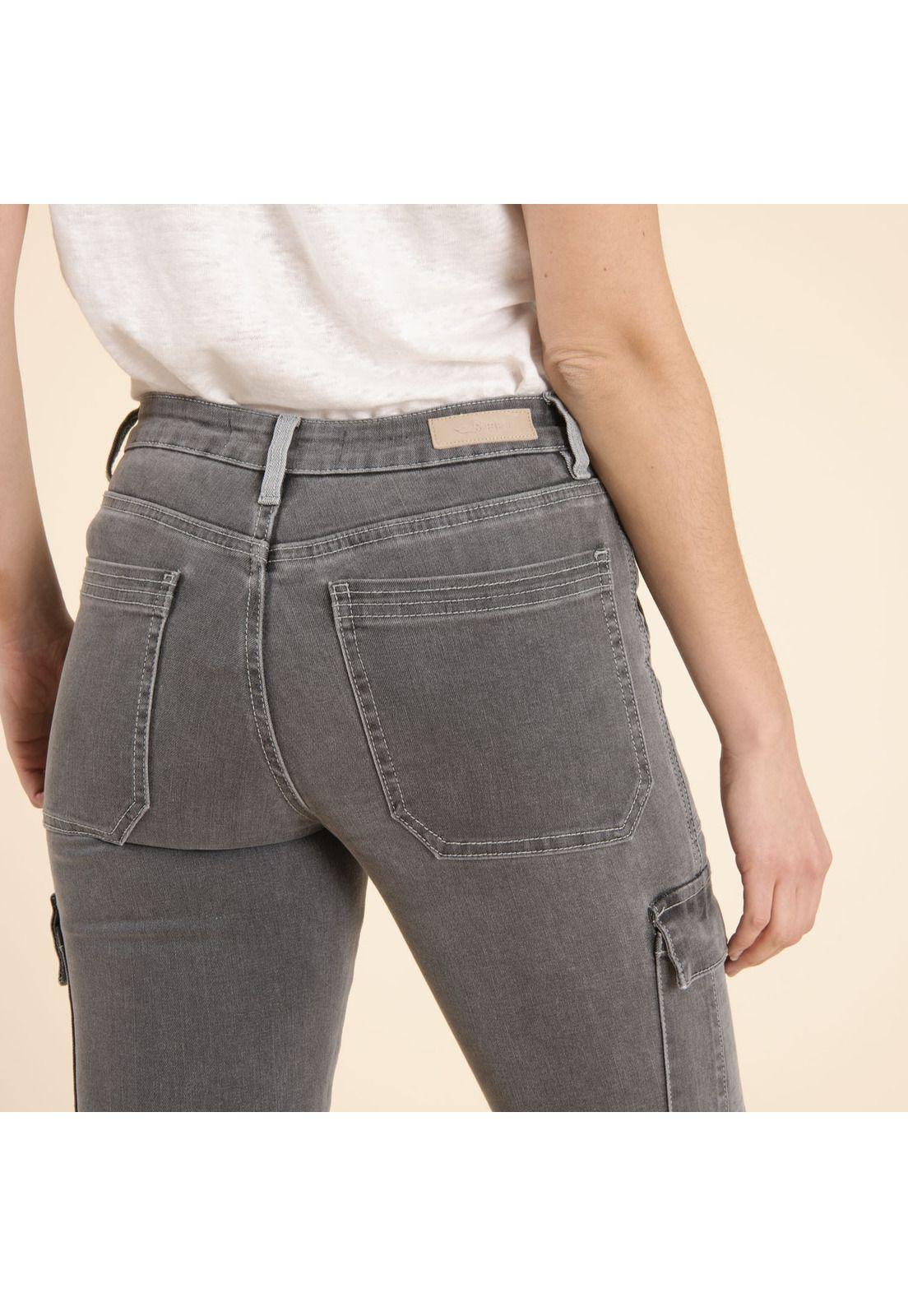 Jeans Mujer Saona Gris-4