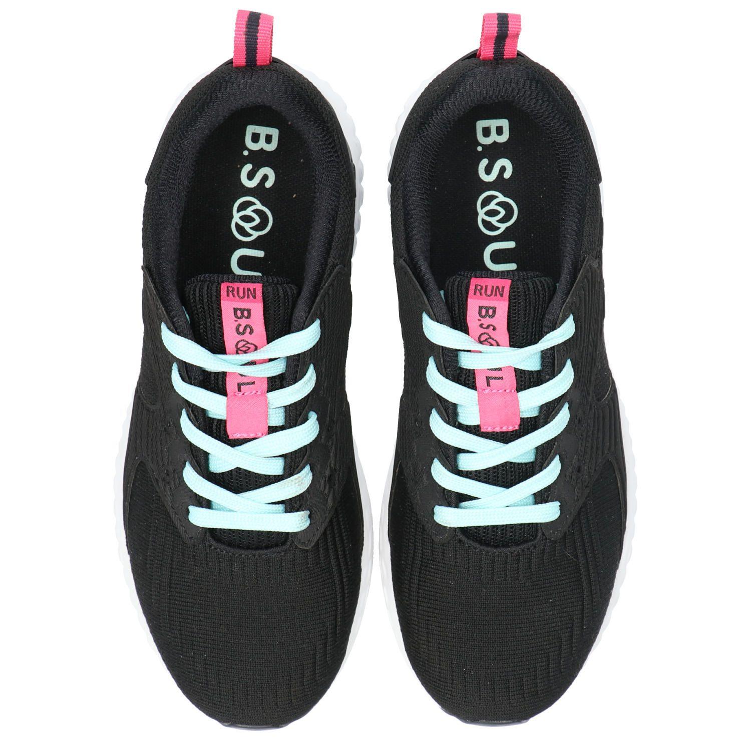 Zapatilla Mujer New Axis Negro-8