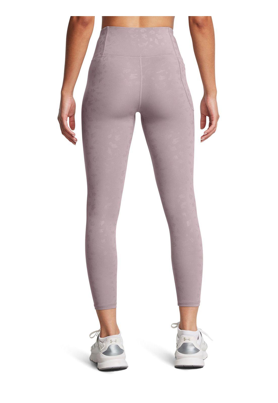 Leggings UA Motion Gloss para mujer Gris-4