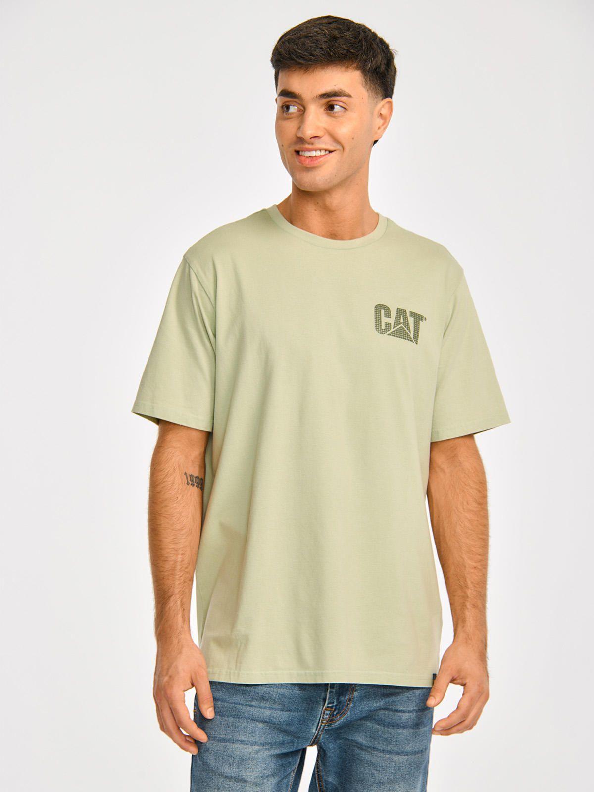 Polera Manga Corta Unisx Heritage Unf HW Wash Verde-1