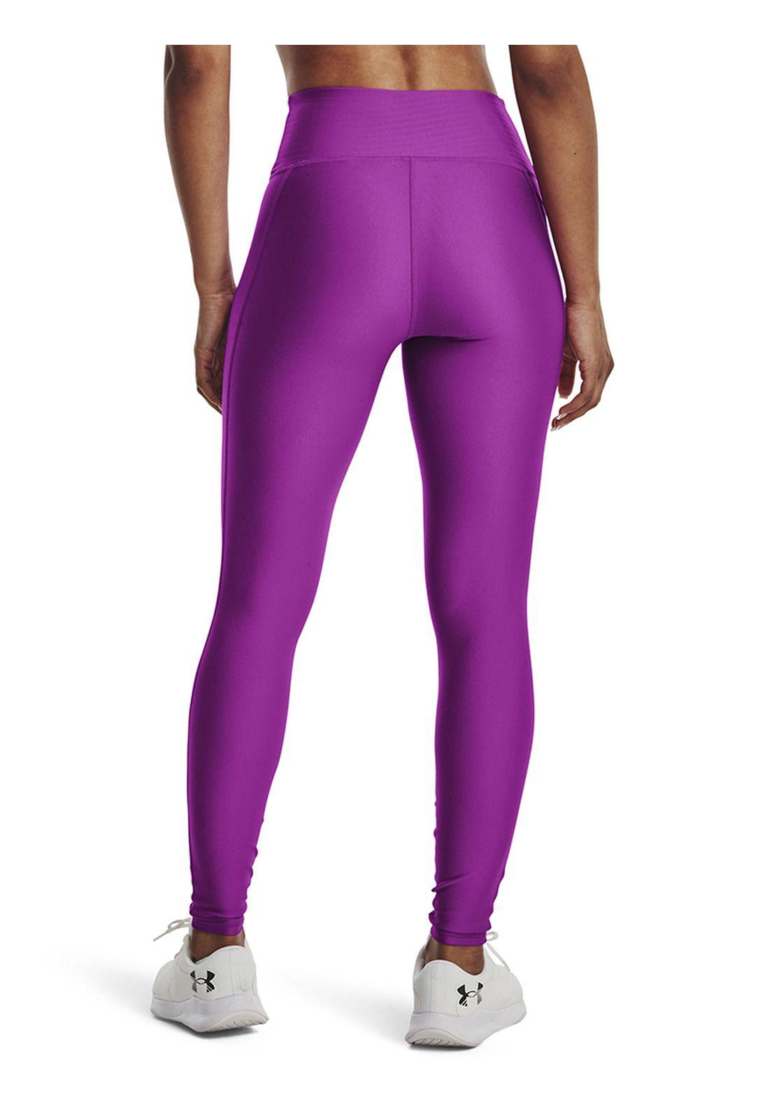 Calza altos HeatGear® Armor mujer Morado-4