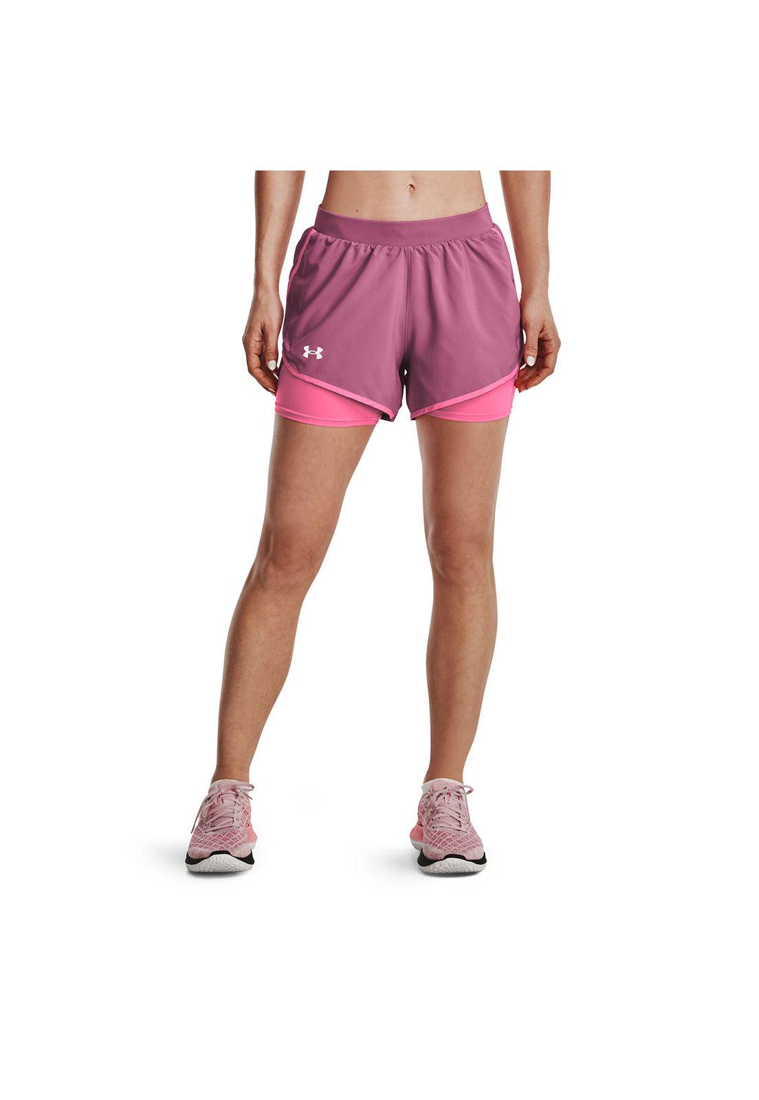 Short Mujer Fly By 2.0 2N1 Short Morado-2