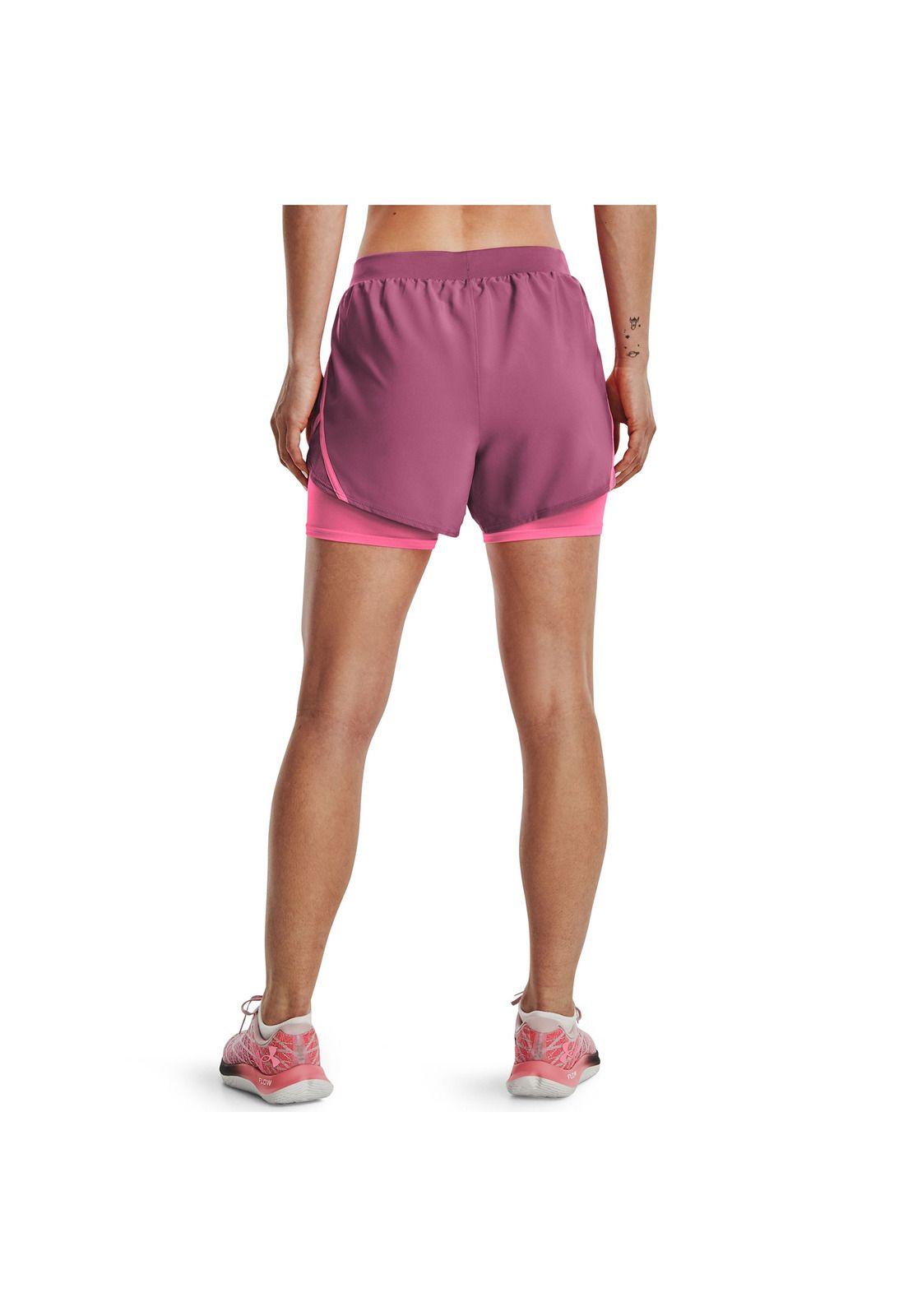 Short Mujer Fly By 2.0 2N1 Short Morado-4