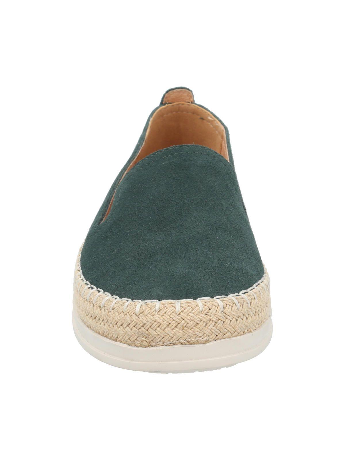 Alpargata Cuero Mujer Agapanto Verde-3