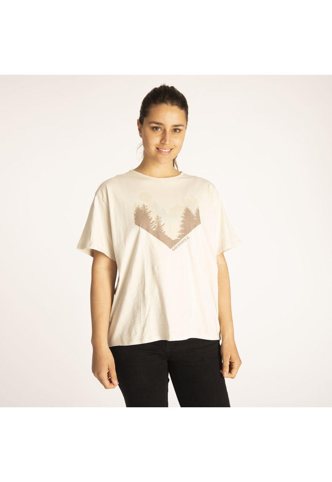 Polera M/C Mujer Delsa Tee Azul-0