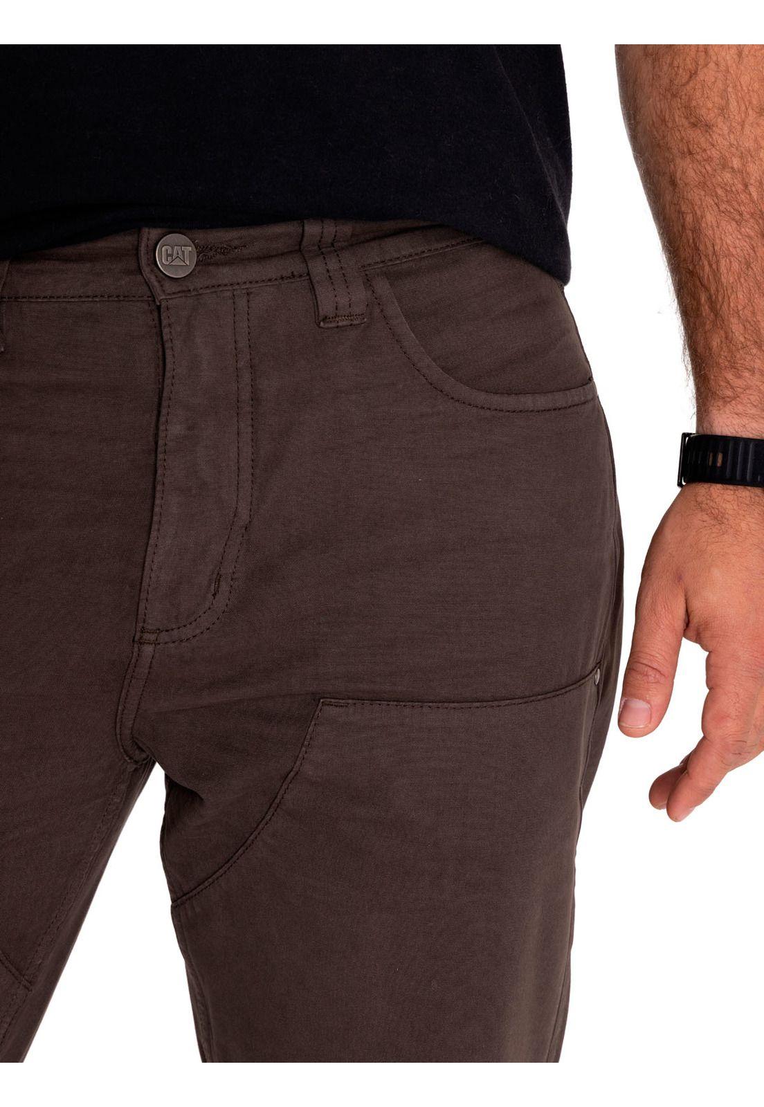 Pantalón Hombre Heritage Uniform Double Front Marrón-4