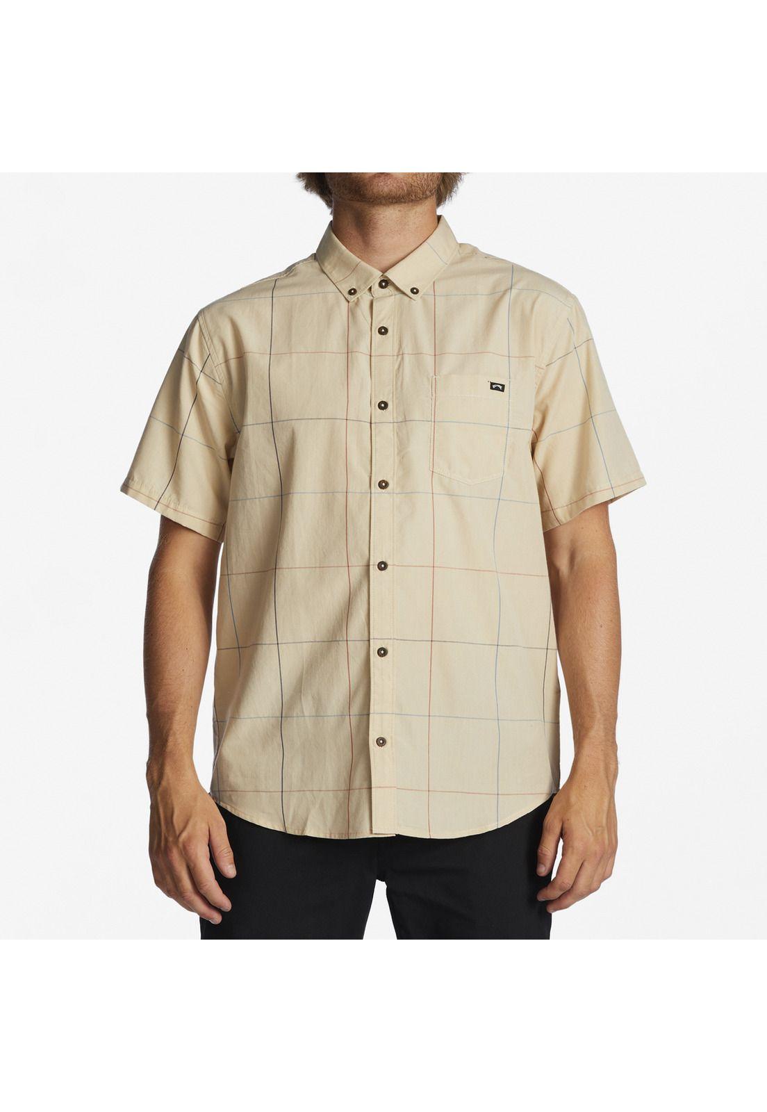 Camisa M/C Hombre All Day M Wv Beige-0
