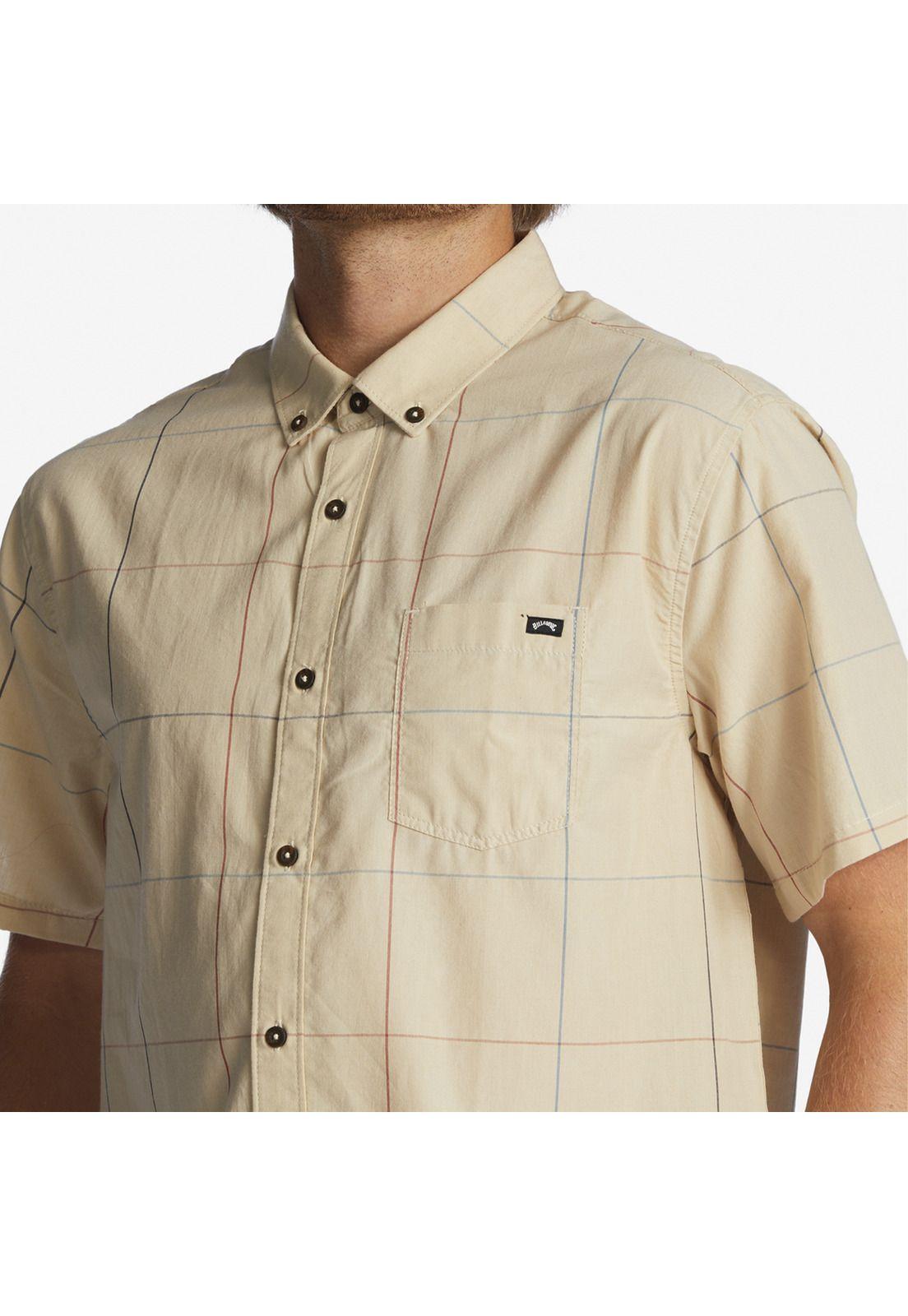 Camisa M/C Hombre All Day M Wv Beige-4
