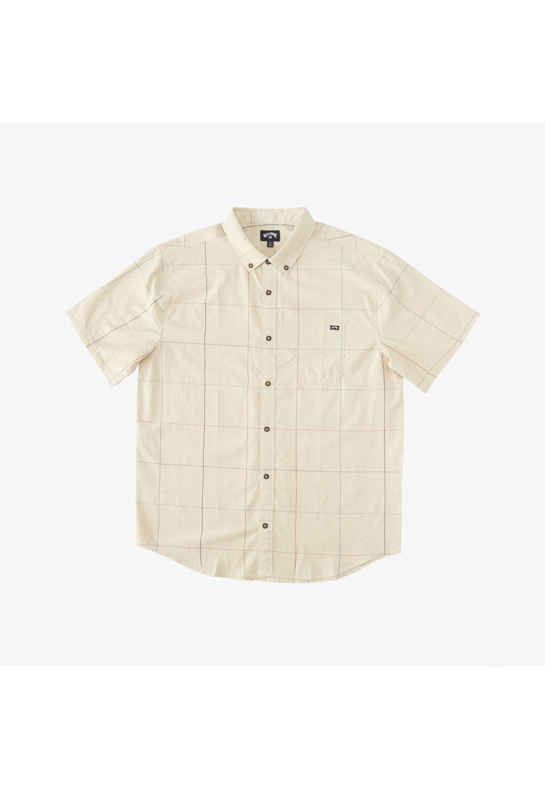 Camisa M/C Hombre All Day M Wv Beige-5