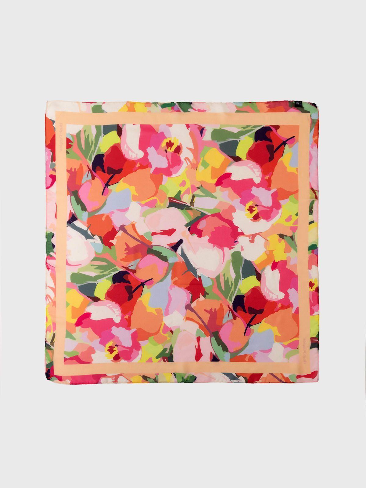 Pañuelo Mujer Hp Scarf Flowers Multicolor-1