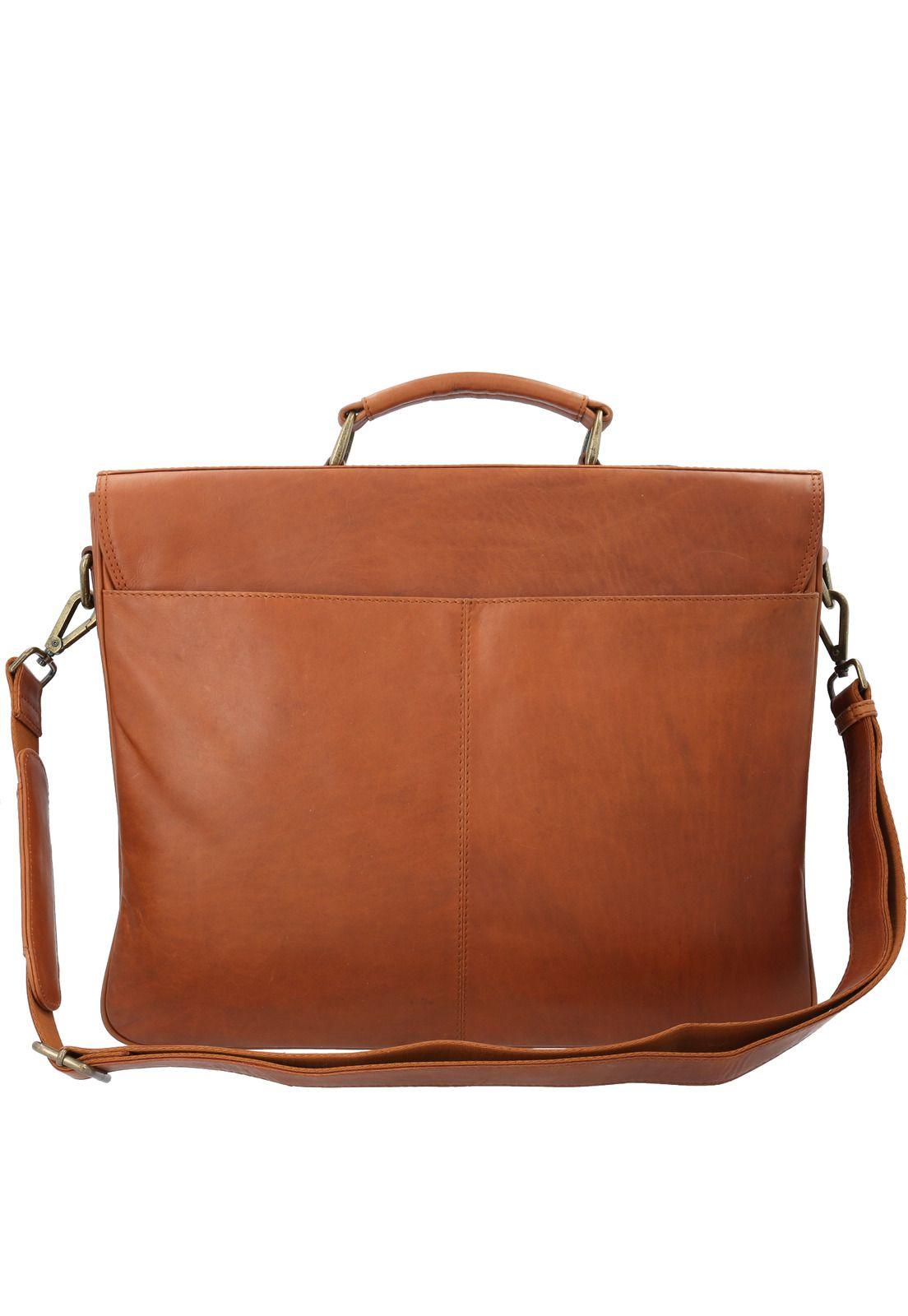 Maletín Cuero Hombre Omi Finn Café-2