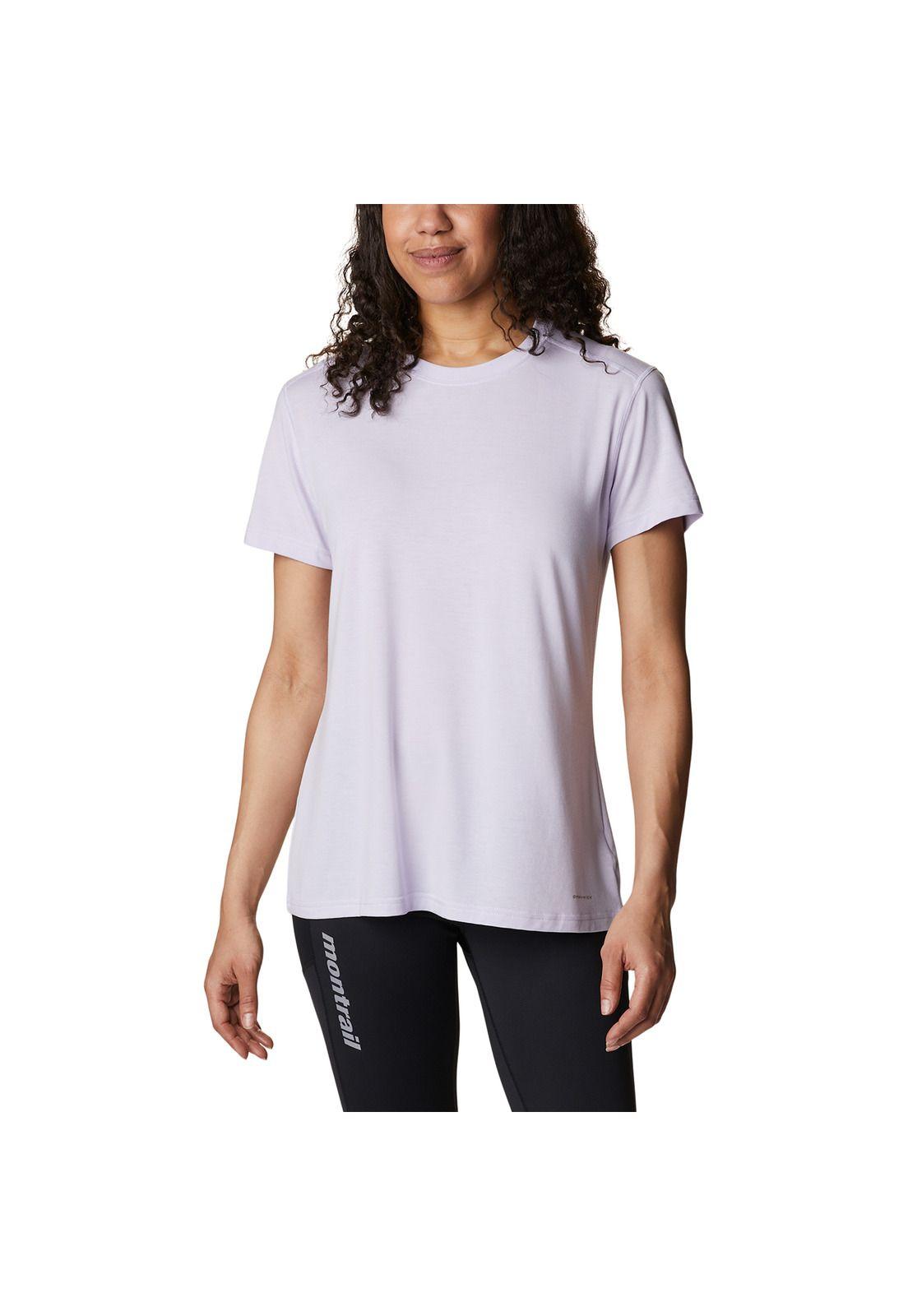Polera M/C Endless Trail Runnin Lila Mujer-0