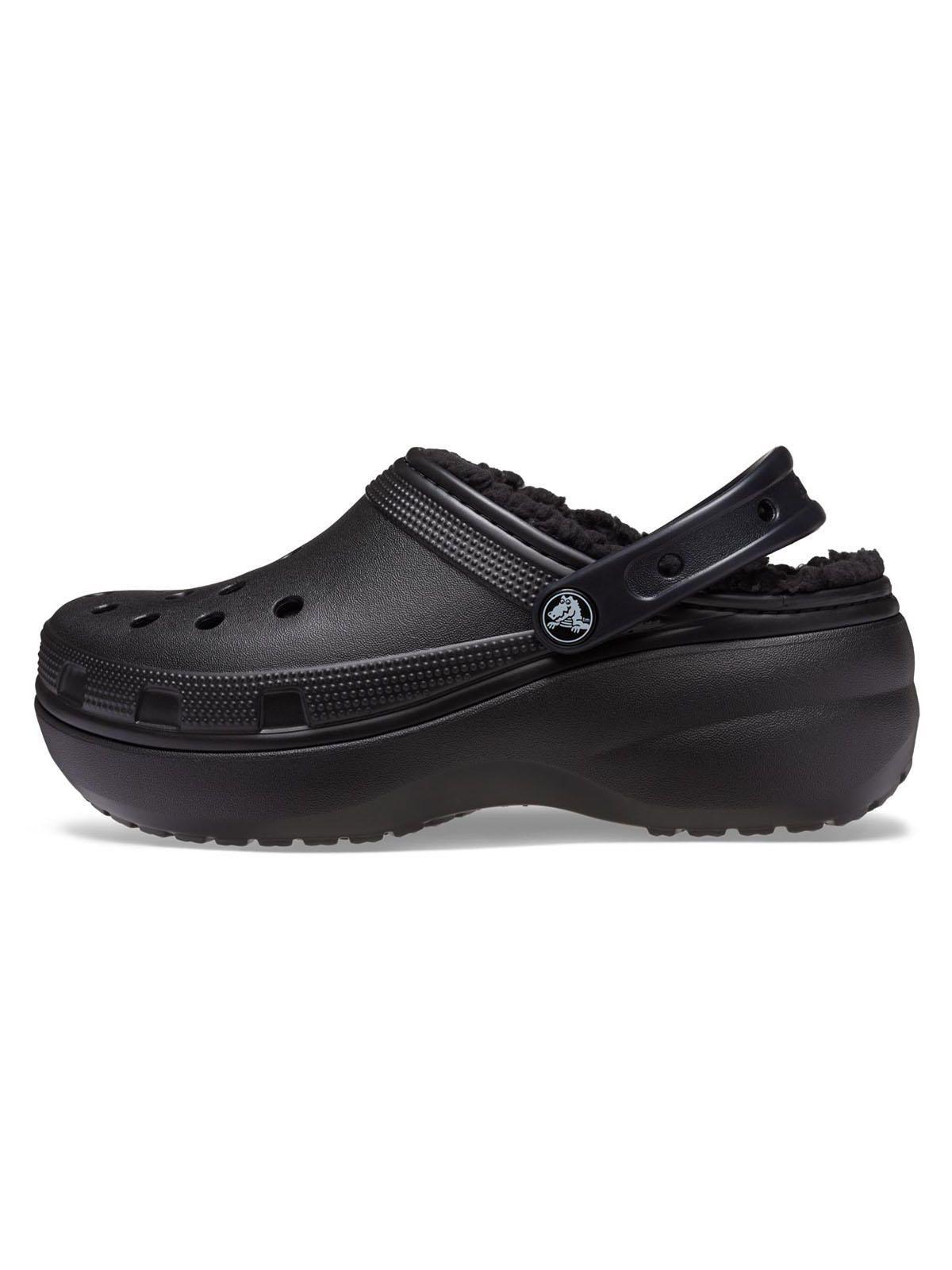Zueco Crocs Mujer Lined Clog W Negro-1