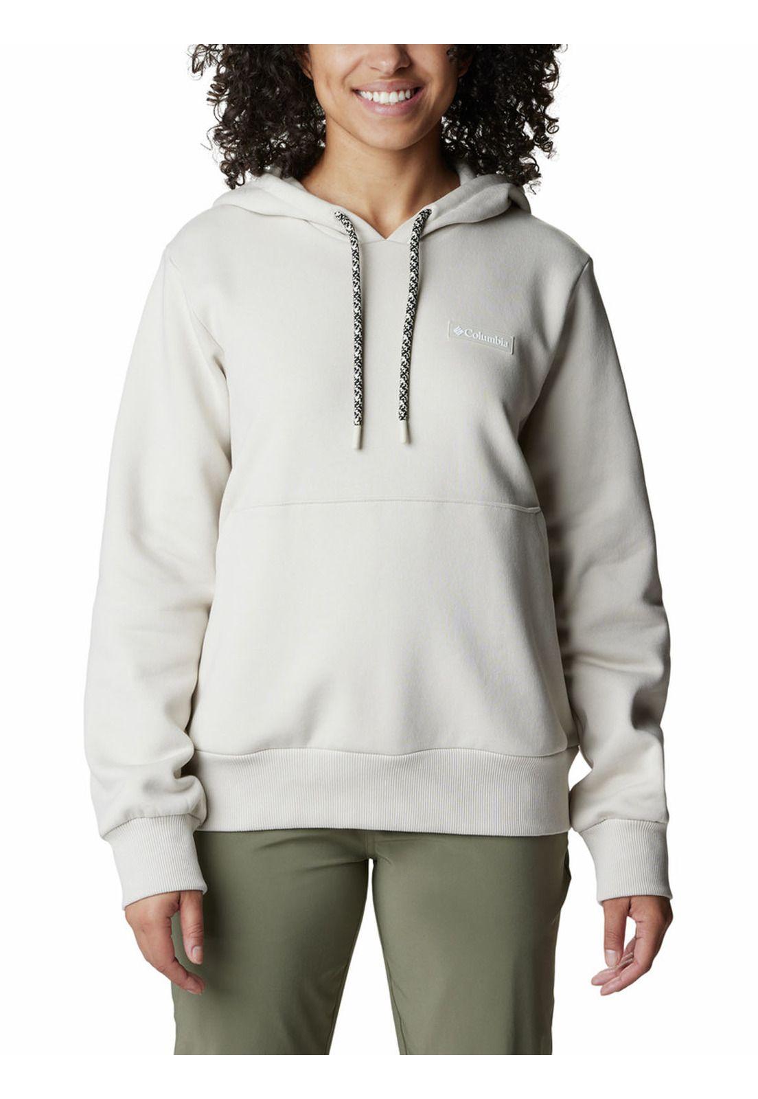 Polerón Mujer Marble Canyon Hoodie Beige-0