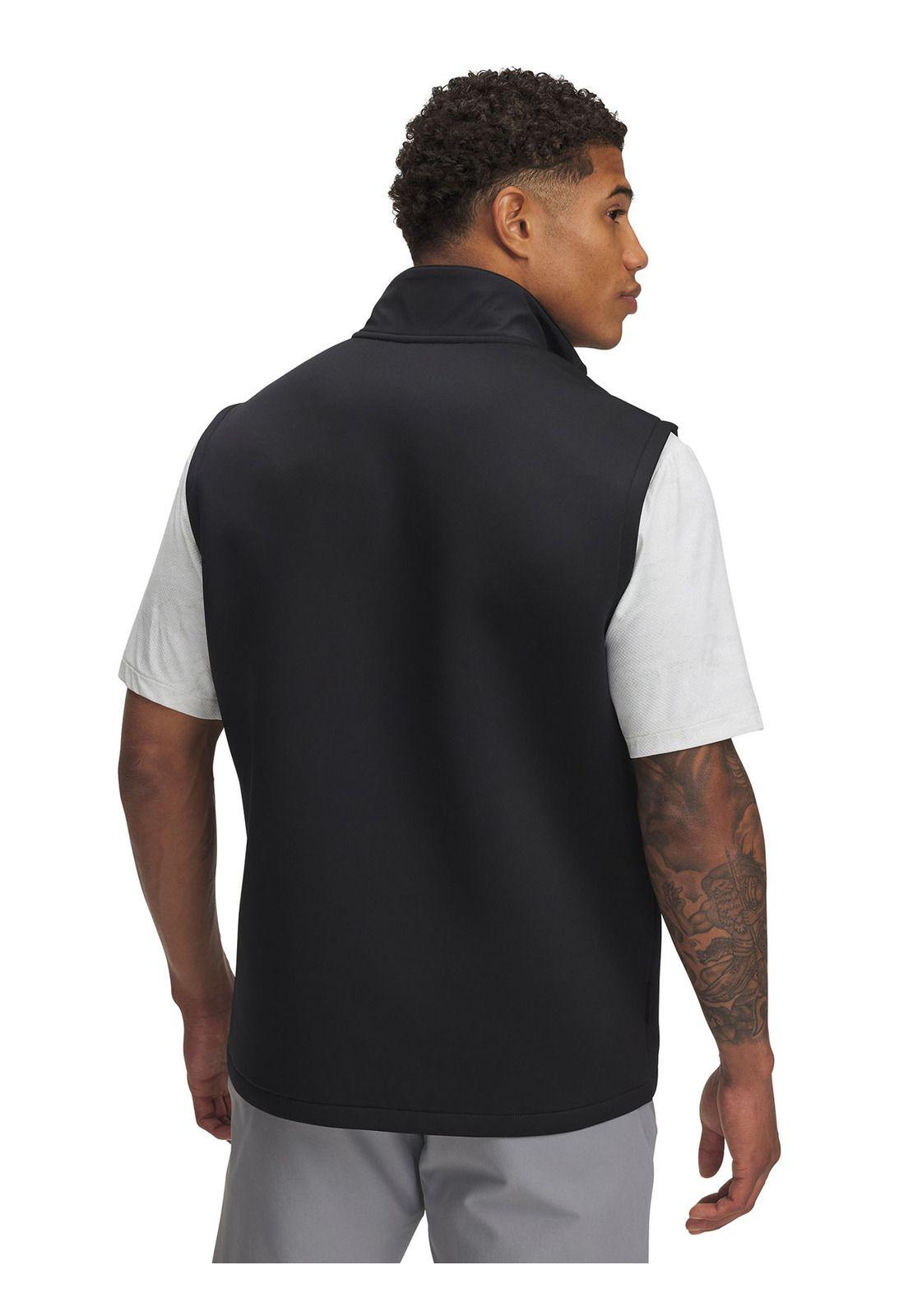Parka Sin Mangas Ua Drive Pro Storm Hybrid Negro Para H-1