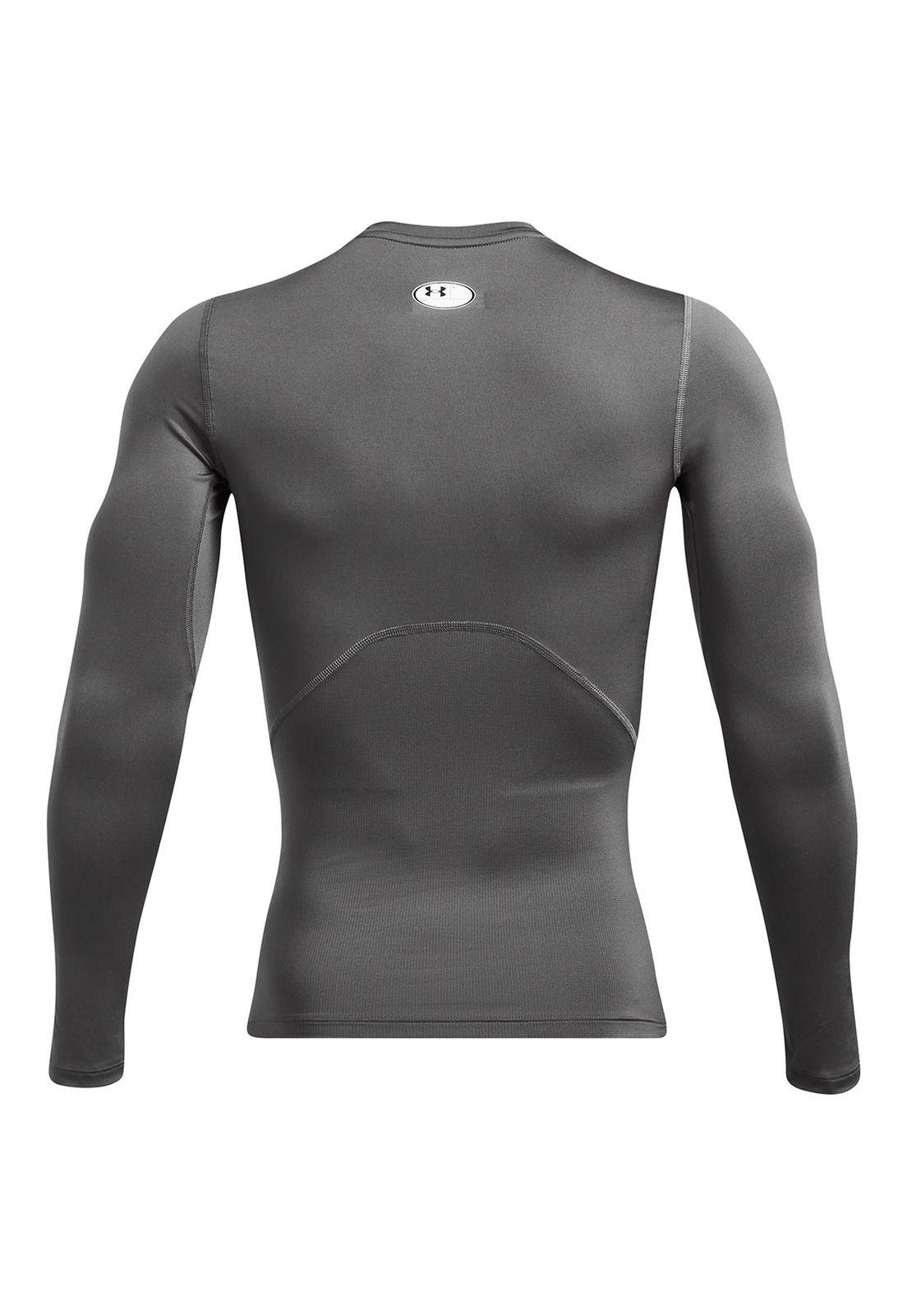 Primera Capa Heatgear Hombre Gris-1