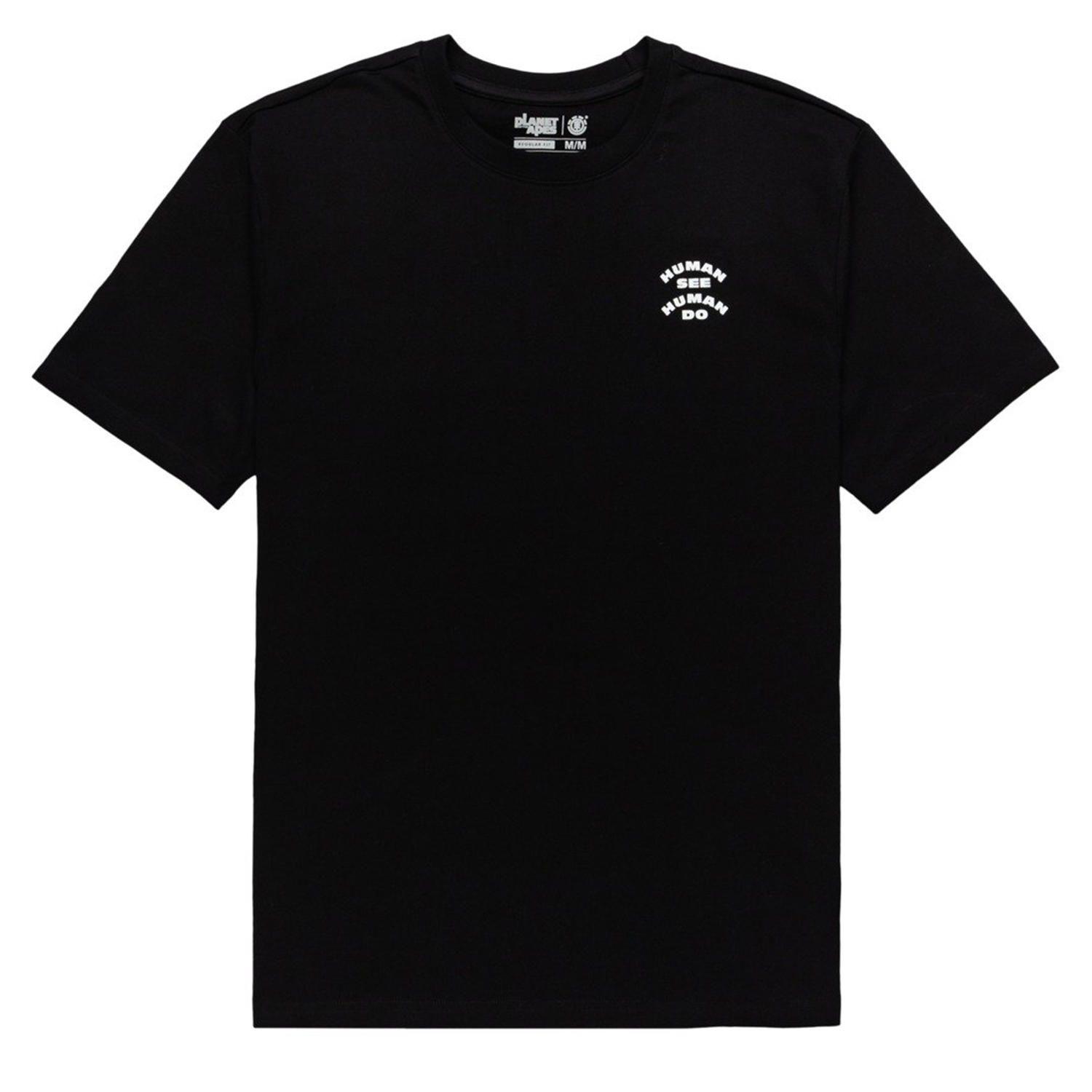 Polera M/C Hombre Pota Revival Negro-2