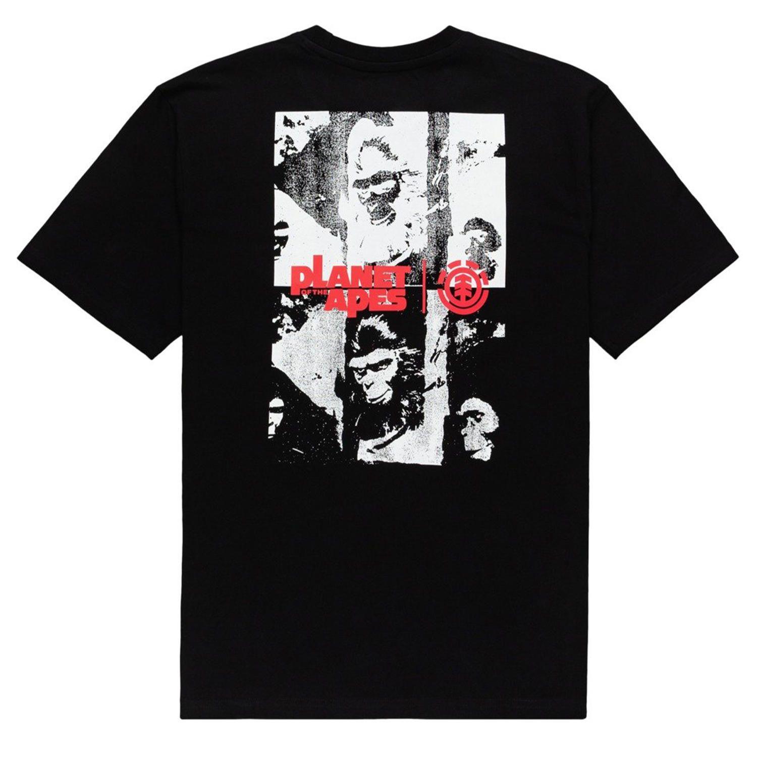 Polera M/C Hombre Pota Revival Negro-3
