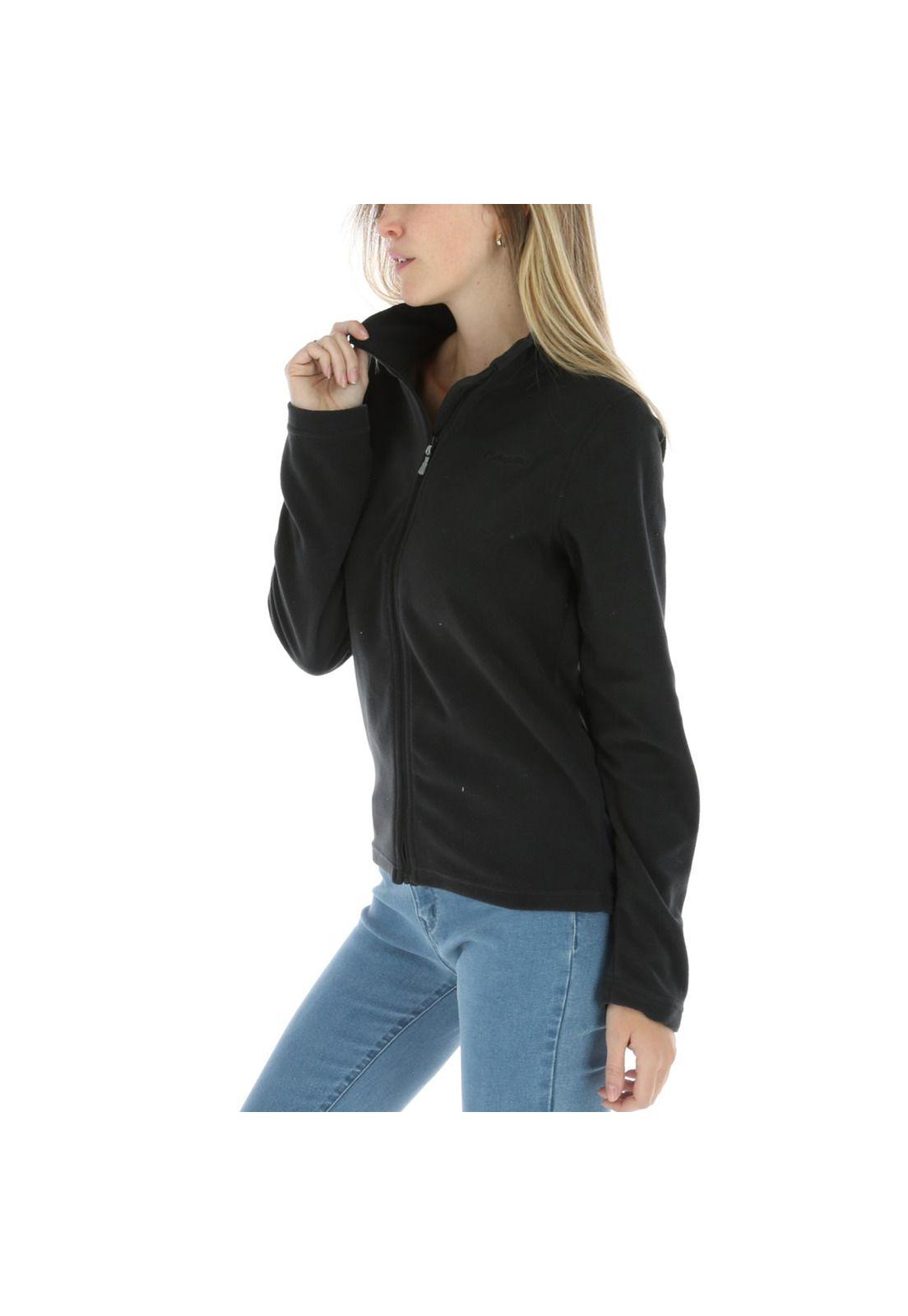 Polar Mujer Microfleece Jacket Negro-1