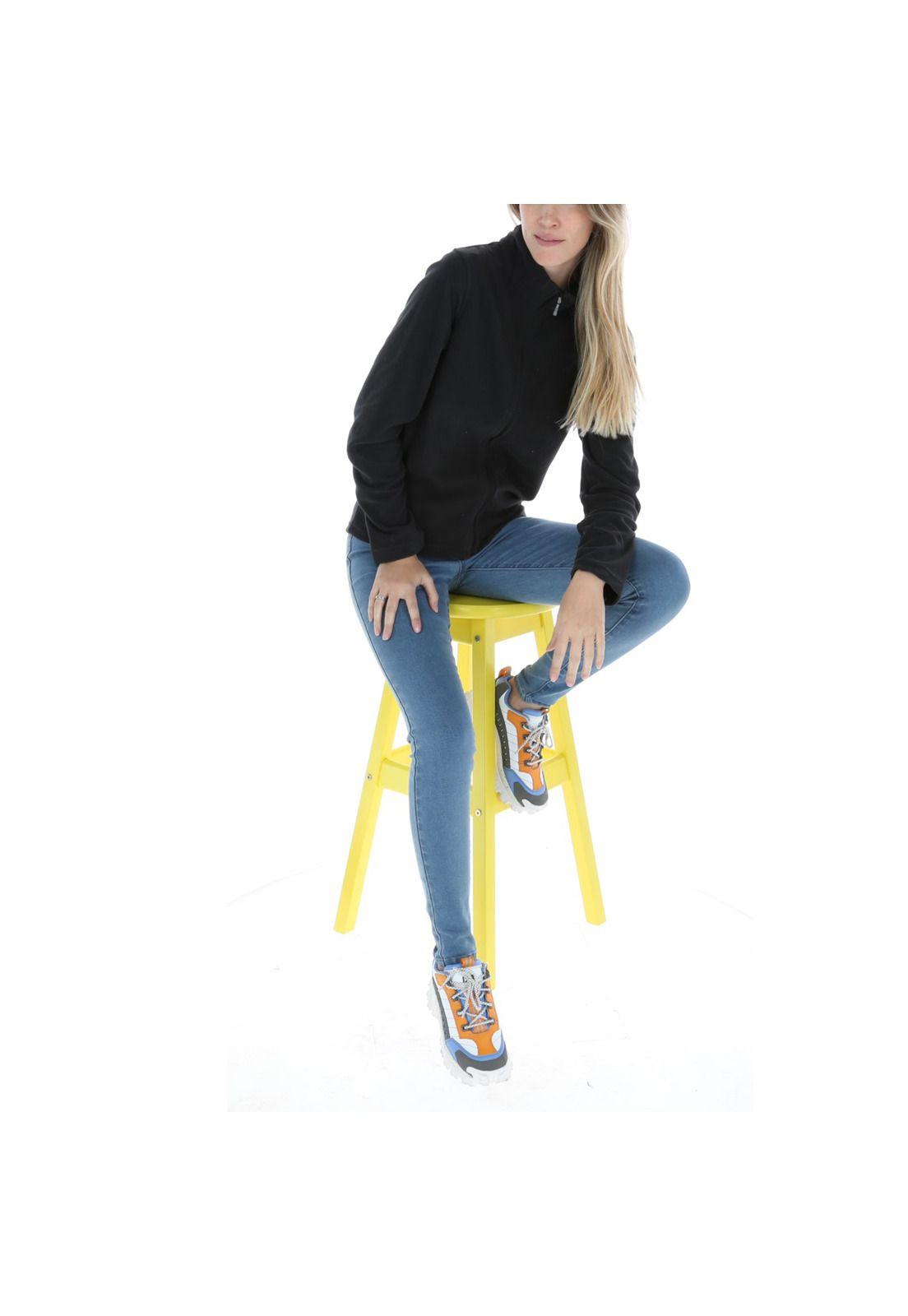 Polar Mujer Microfleece Jacket Negro-4