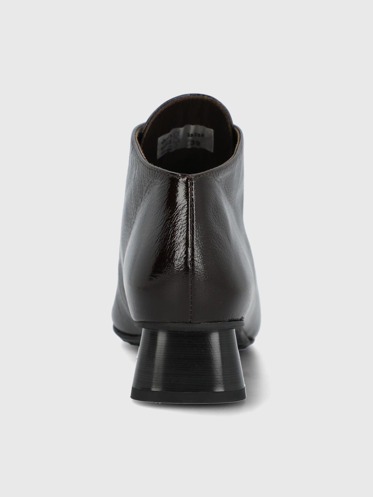 Zapato Brunate Cuero Mujer Treza Café-7