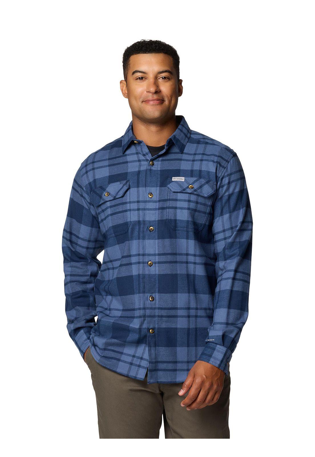 Camisa mangalarga Hombre Flare Gun Strtch Azul-0