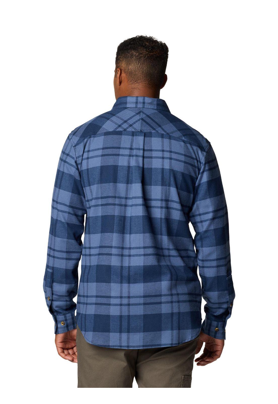 Camisa mangalarga Hombre Flare Gun Strtch Azul-5