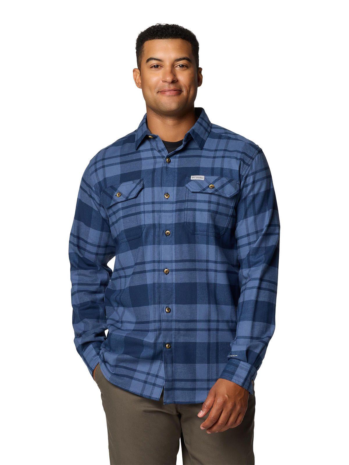 Camisa mangalarga Hombre Flare Gun Strtch Azul-0