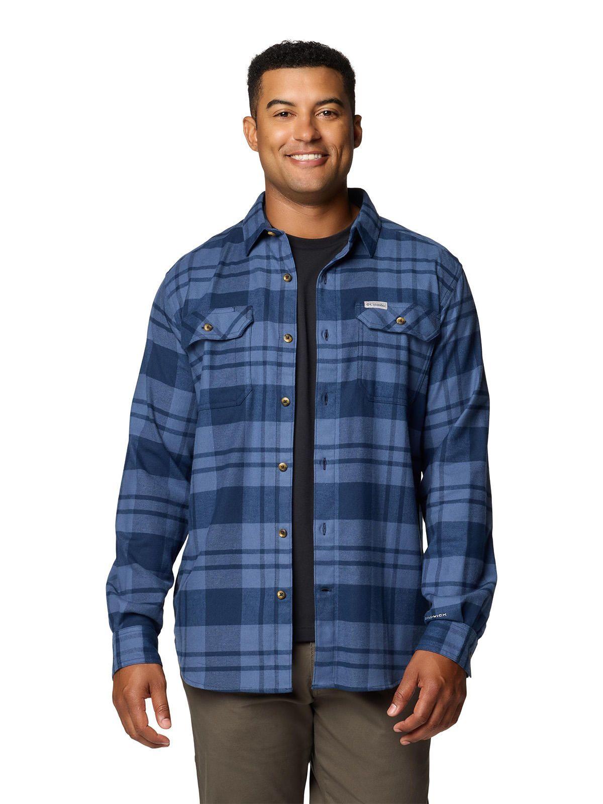 Camisa mangalarga Hombre Flare Gun Strtch Azul-4