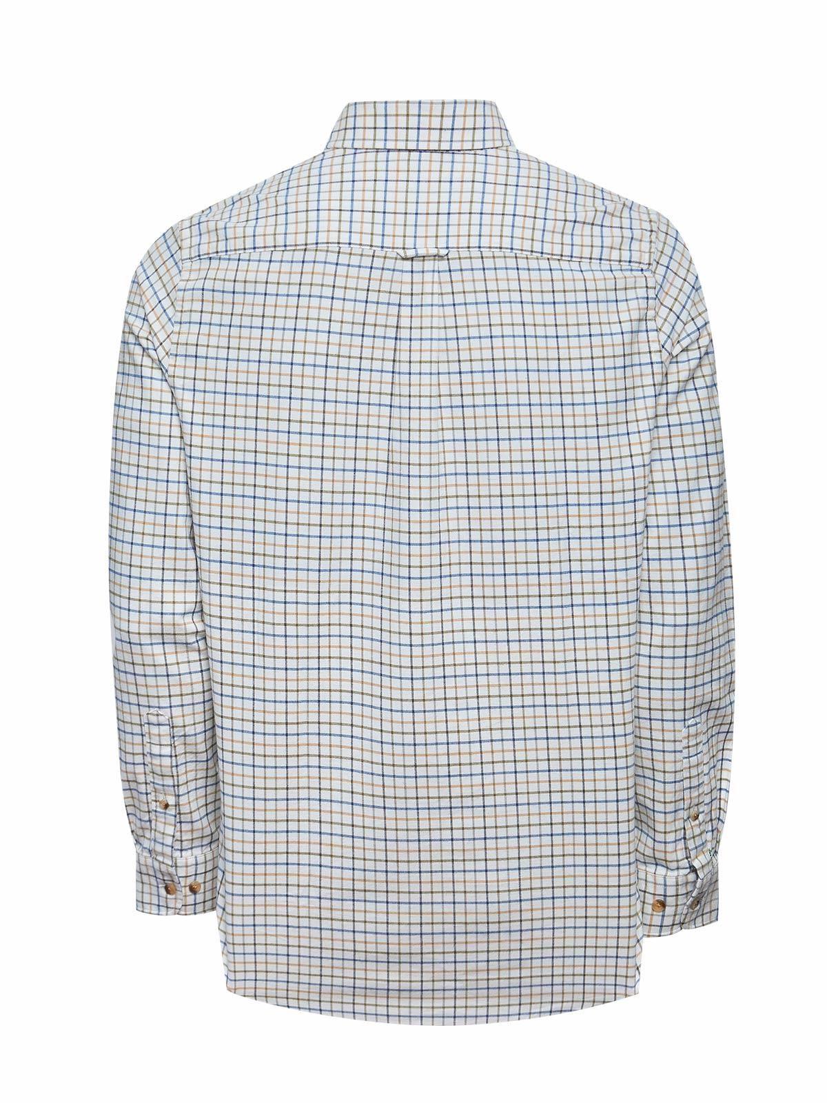 Camisa Algodón Orgánico Hombre Viyella Blanco-1