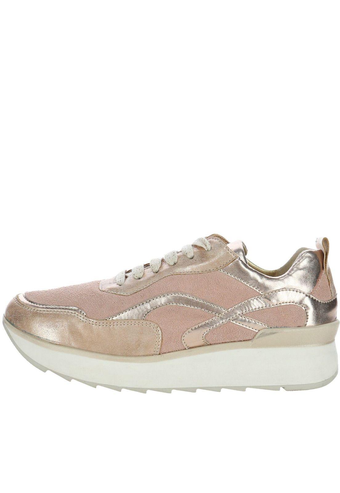 Zapatilla Cuero Mr Gibbs Rosa-1