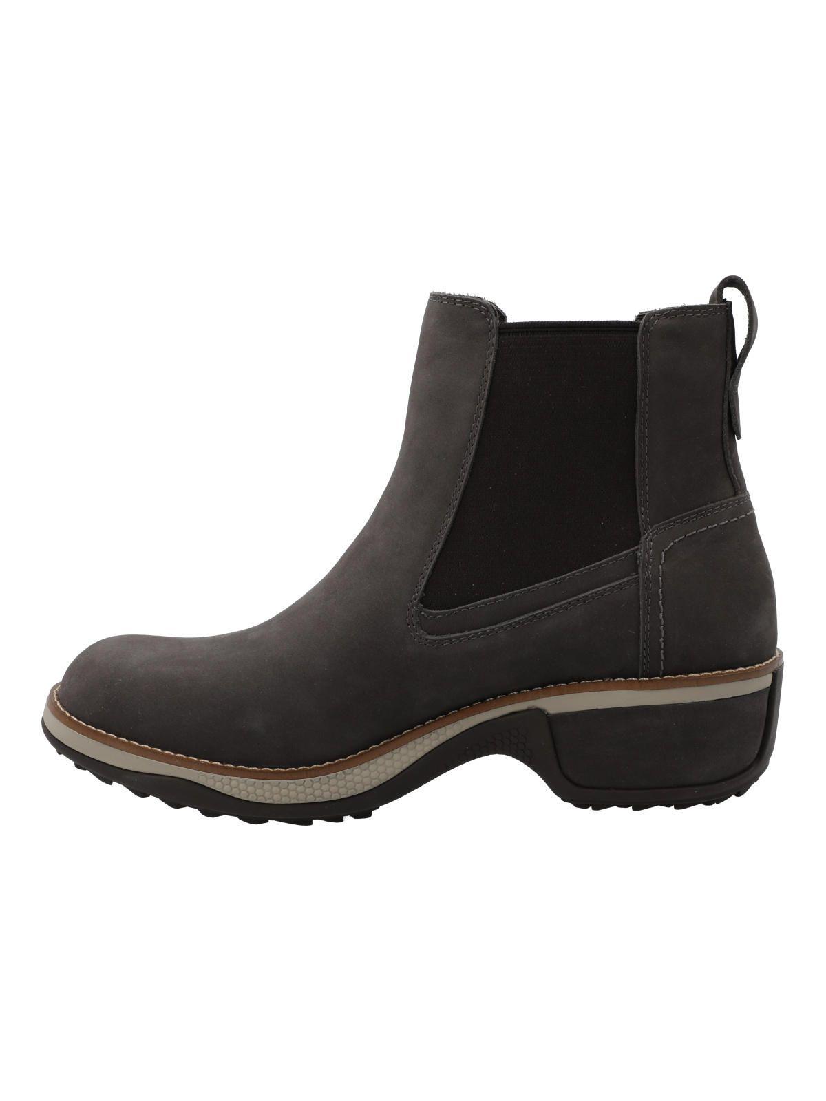 Botin Cuero Mujer Napier Gris-5