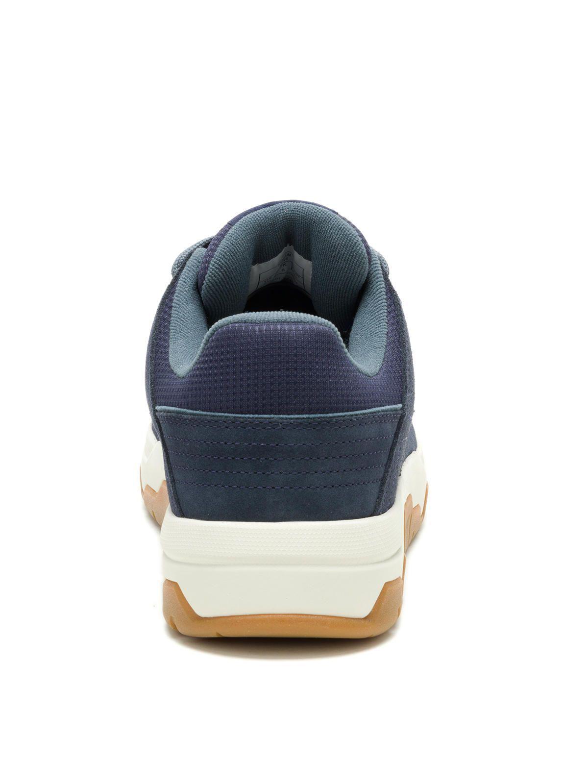 Zapatilla C/Caña Cuero Hombre Theorem Mid Azul-5