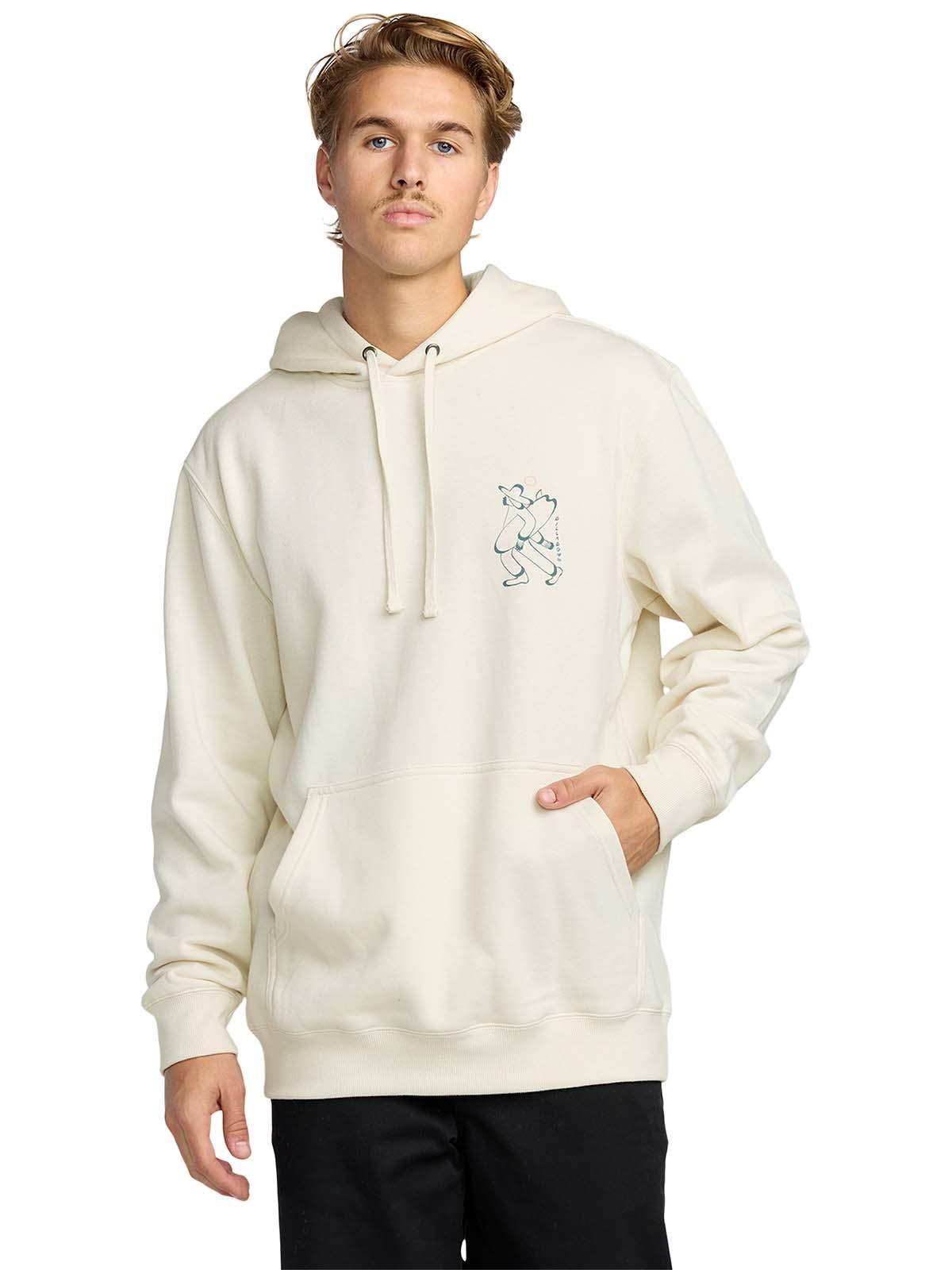 Polerón Hombre Up the beach Blanco-4