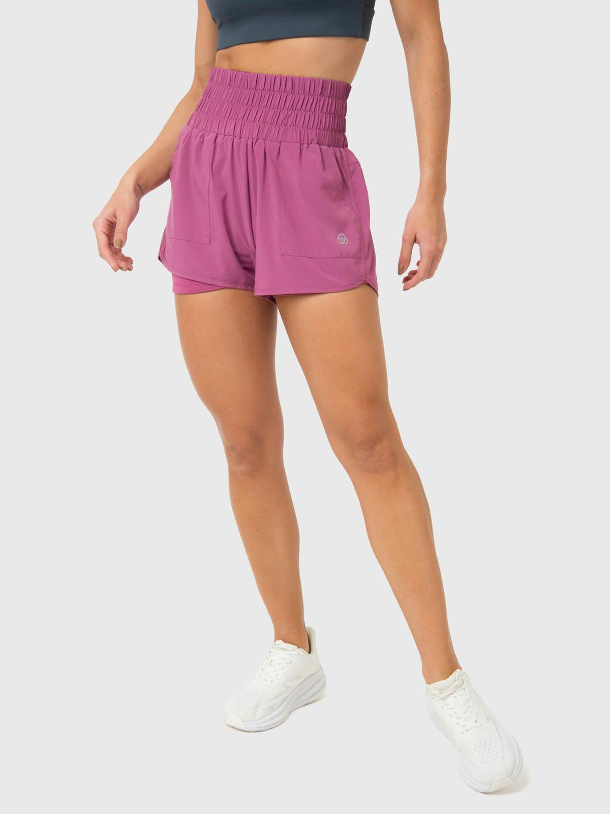 Short Mujer Pocket Rosado-0