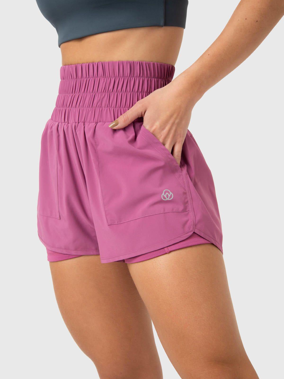 Short Mujer Pocket Rosado-1