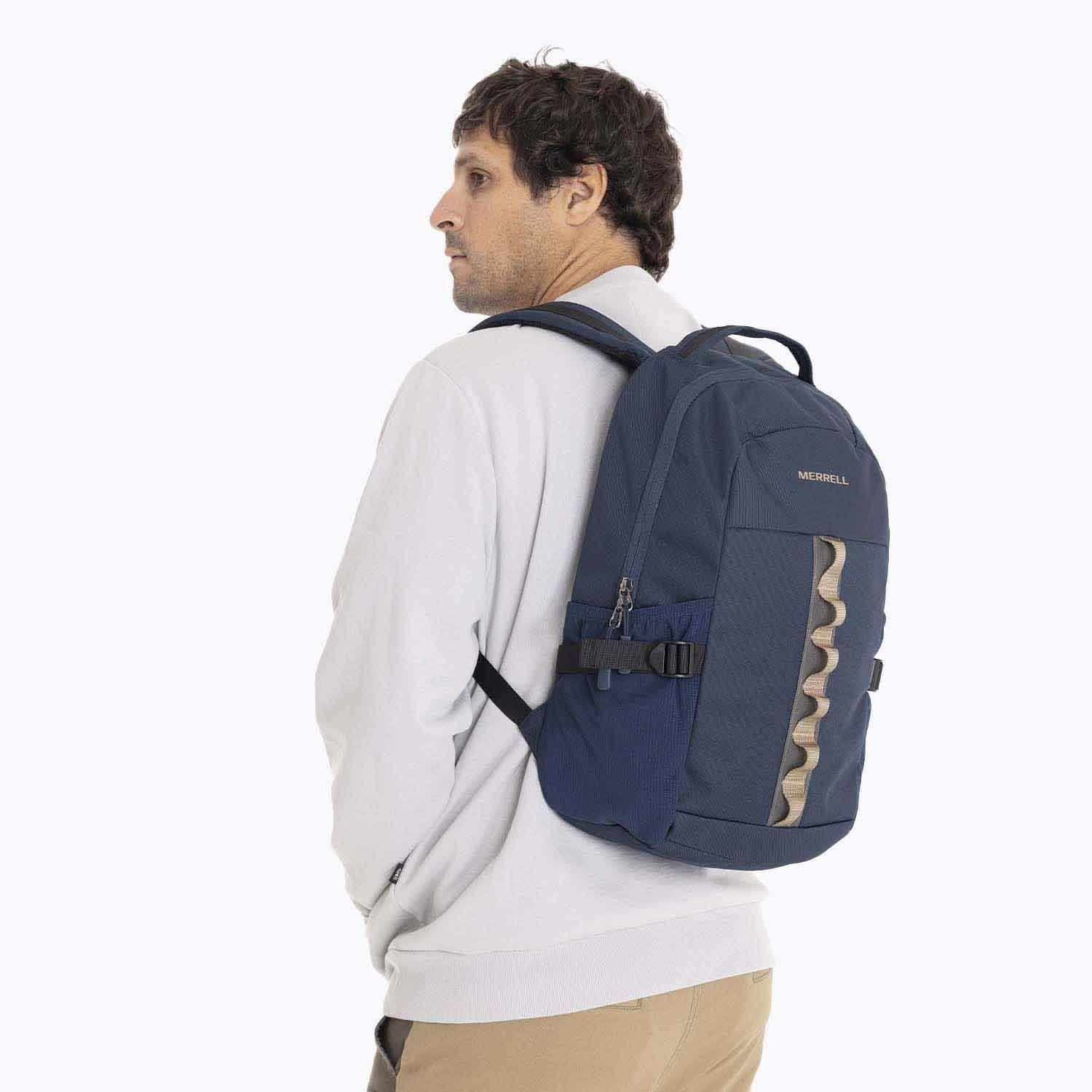 Mochila Unisex Trout Basic Back Pac Azul Merrell-3