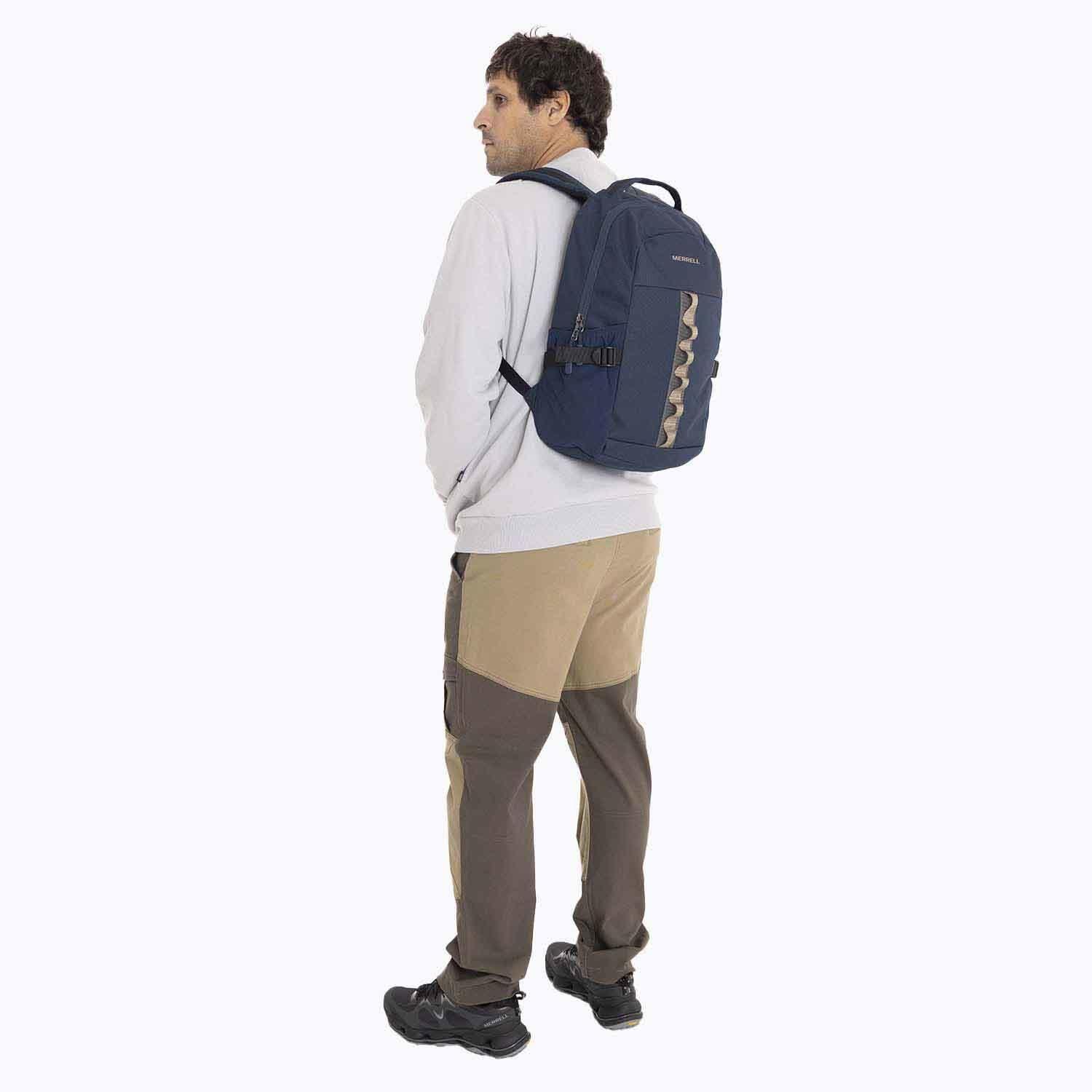 Mochila Unisex Trout Basic Back Pac Azul Merrell-4