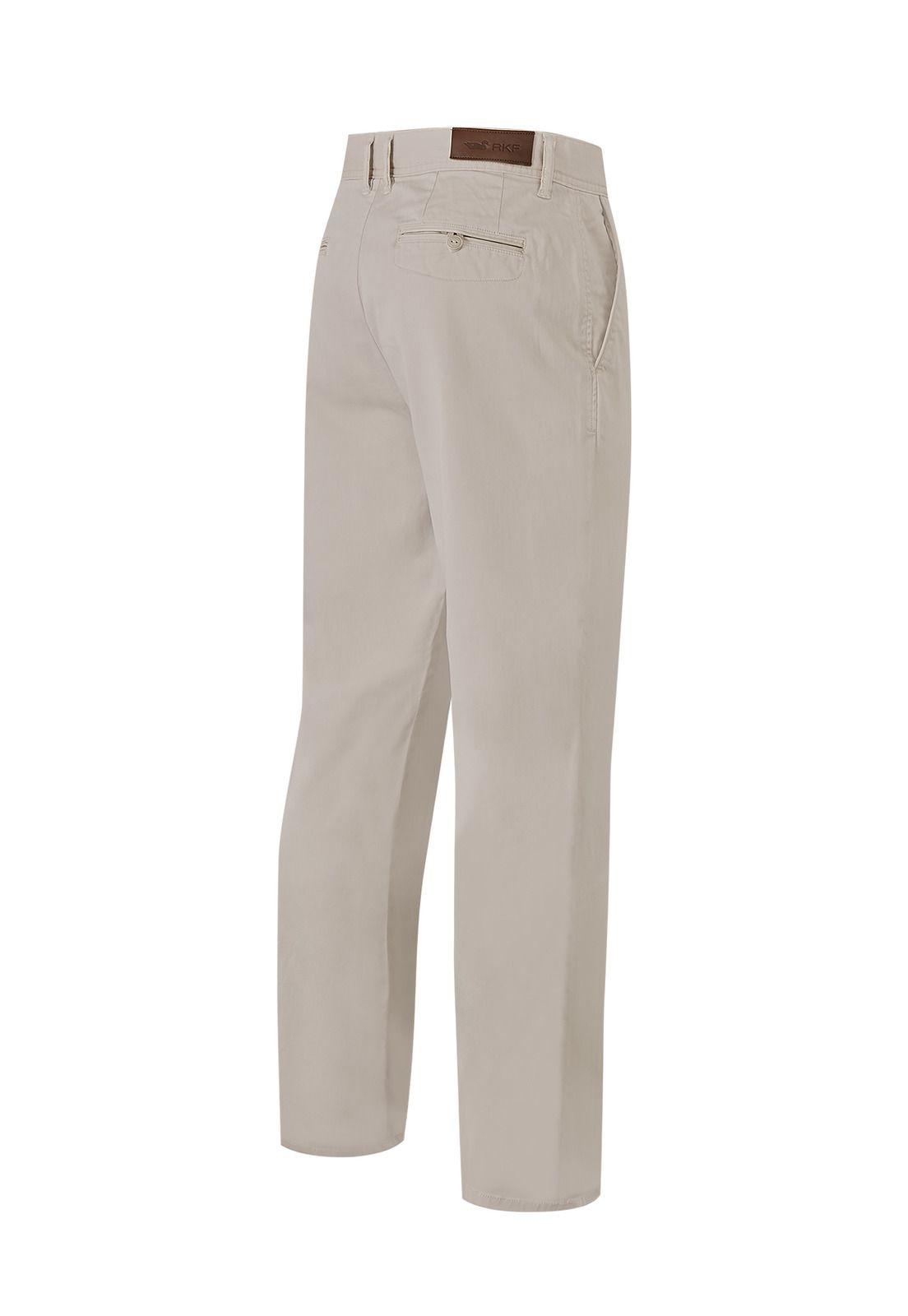 Pantalón Algodón Hombre Napoli Beige-1