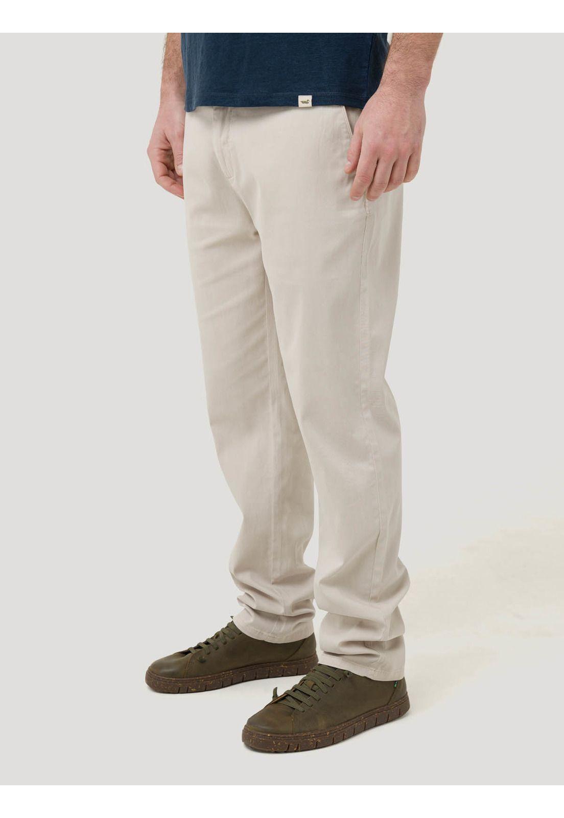 Pantalón Algodón Hombre Napoli Beige-5