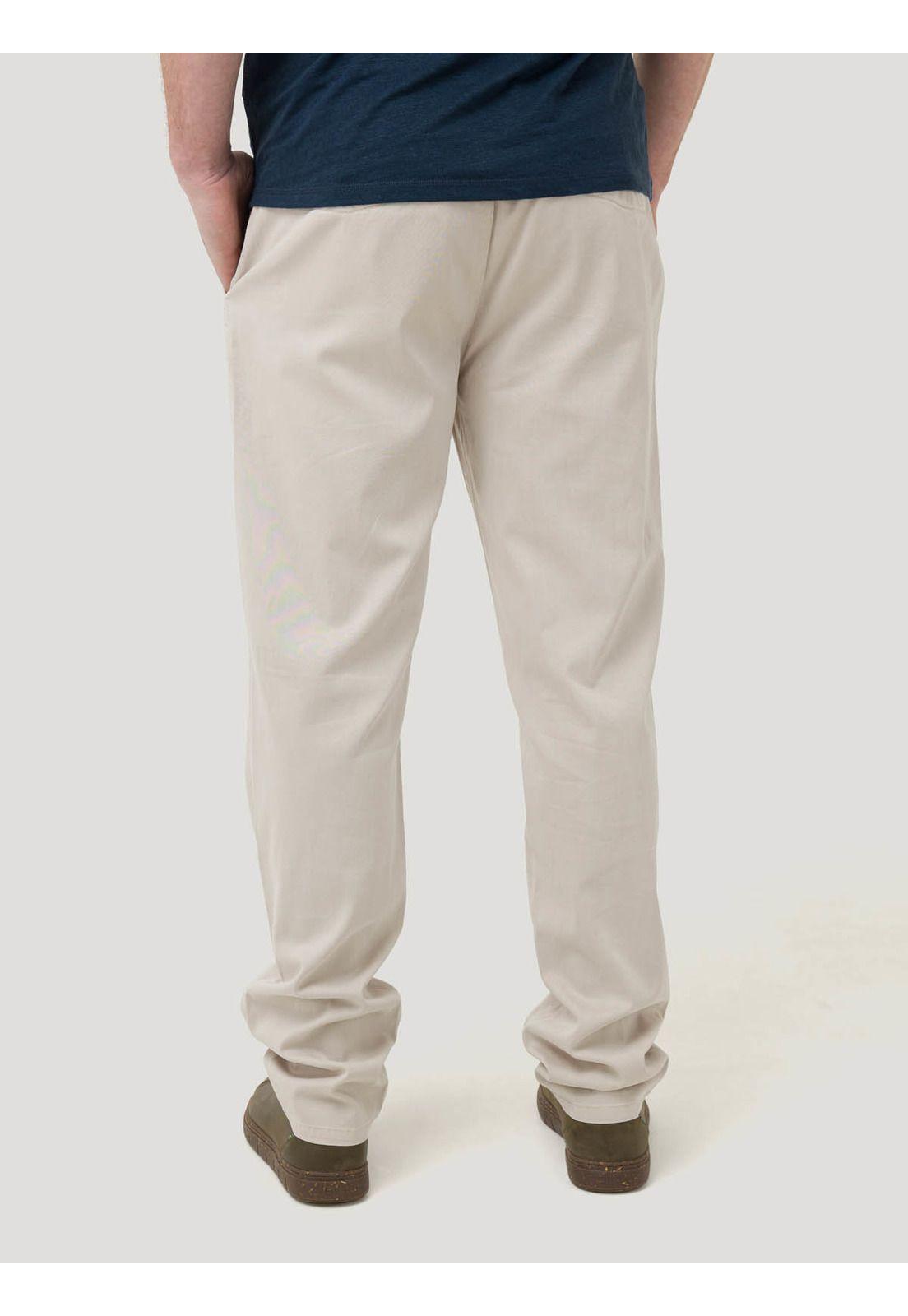 Pantalón Algodón Hombre Napoli Beige-6