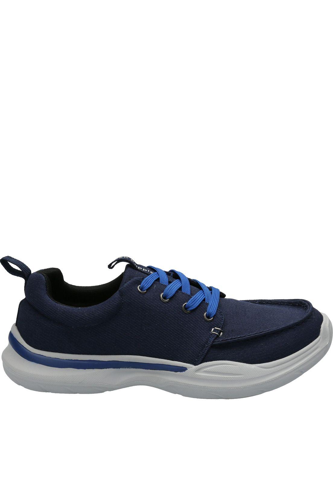 Zapatilla Hombre Alfie Lace Azul-1