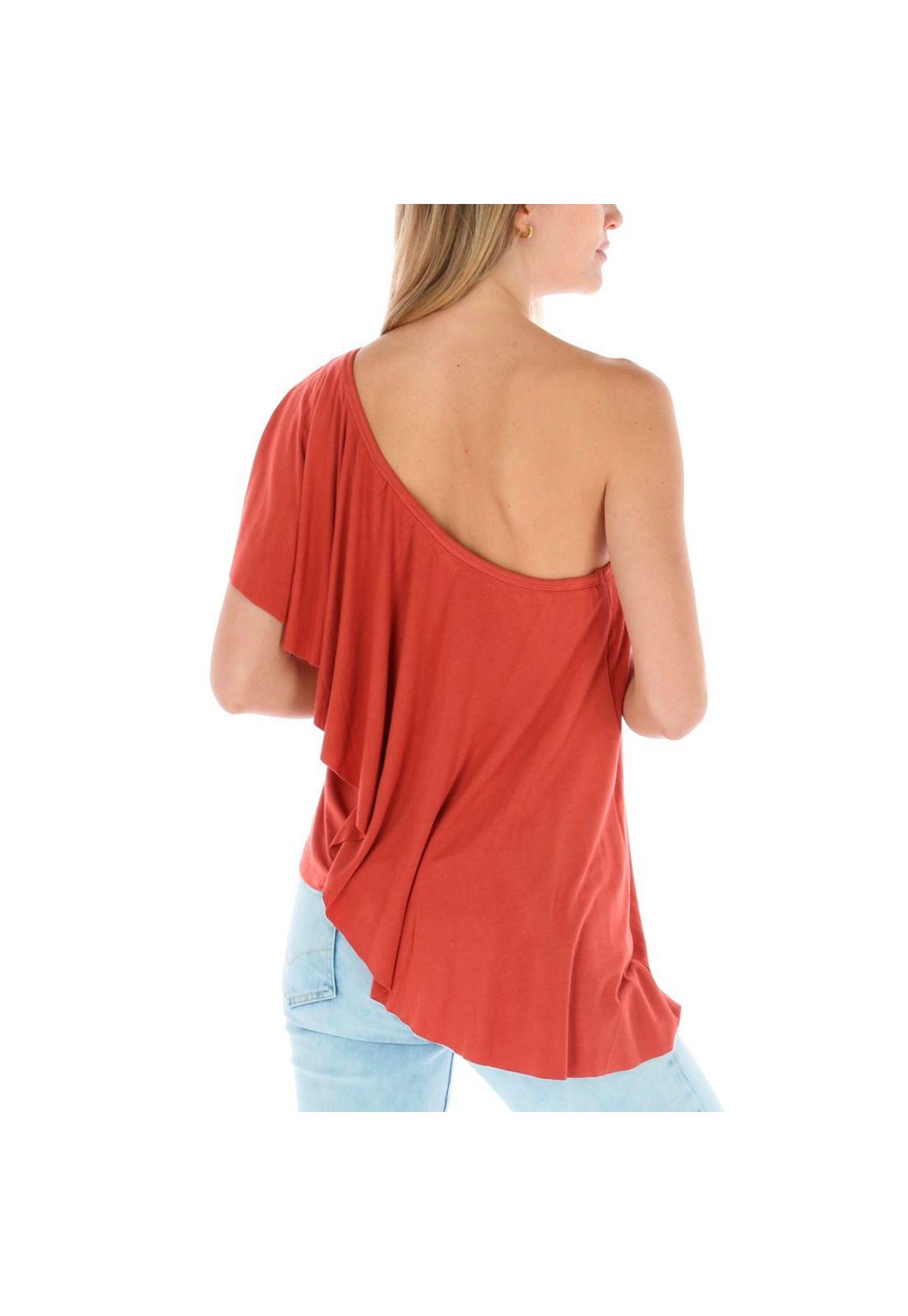 Blusa Sm Mujer Beth Knit Top Burdeo-2