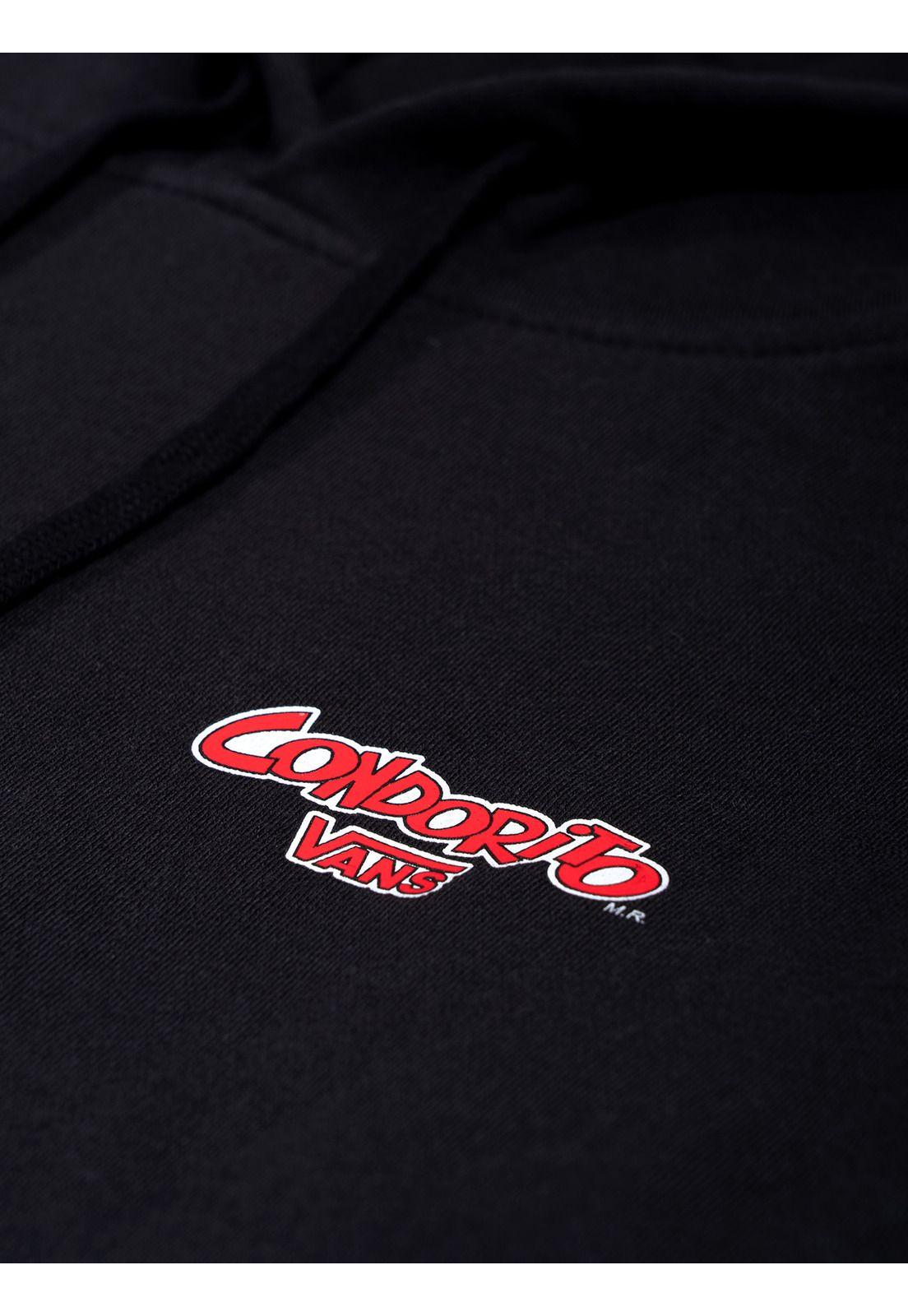 Polerón Unisex Condorito Porque Po Negro-3